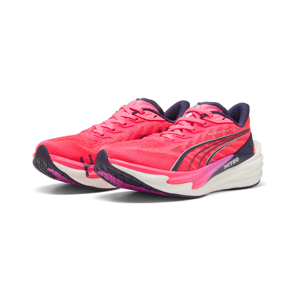 Puma Womens Deviate NITRO 4 x HYROX - Pure Pink/Puma White - Neutral - SS26 - Image 4