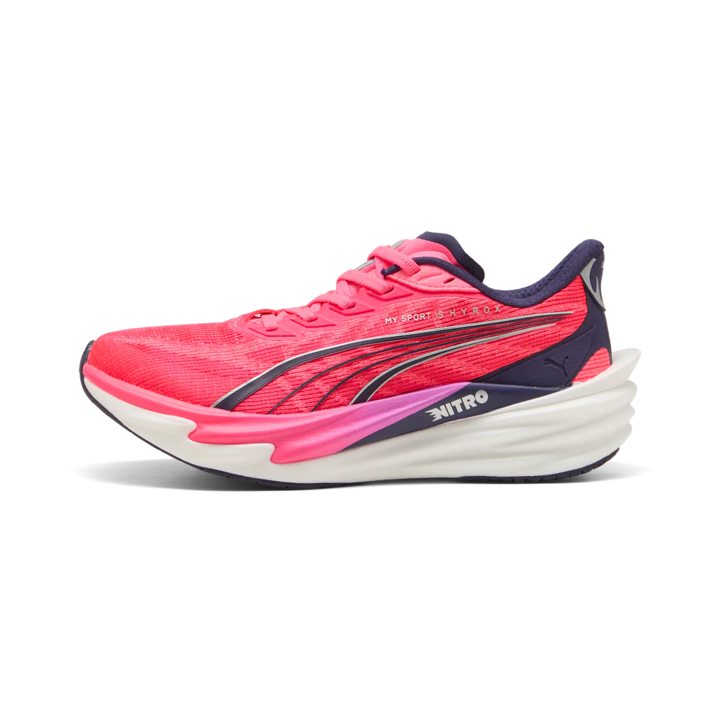 Puma Womens Deviate NITRO 4 x HYROX - Pure Pink/Puma White - Neutral - SS26 - Image 5