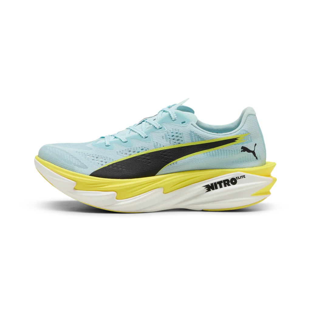 Puma Womens Deviate NITRO Elite 4 - Fresh Water/Lemon Crush/Puma Black - Neutral - SS26 - Image 4
