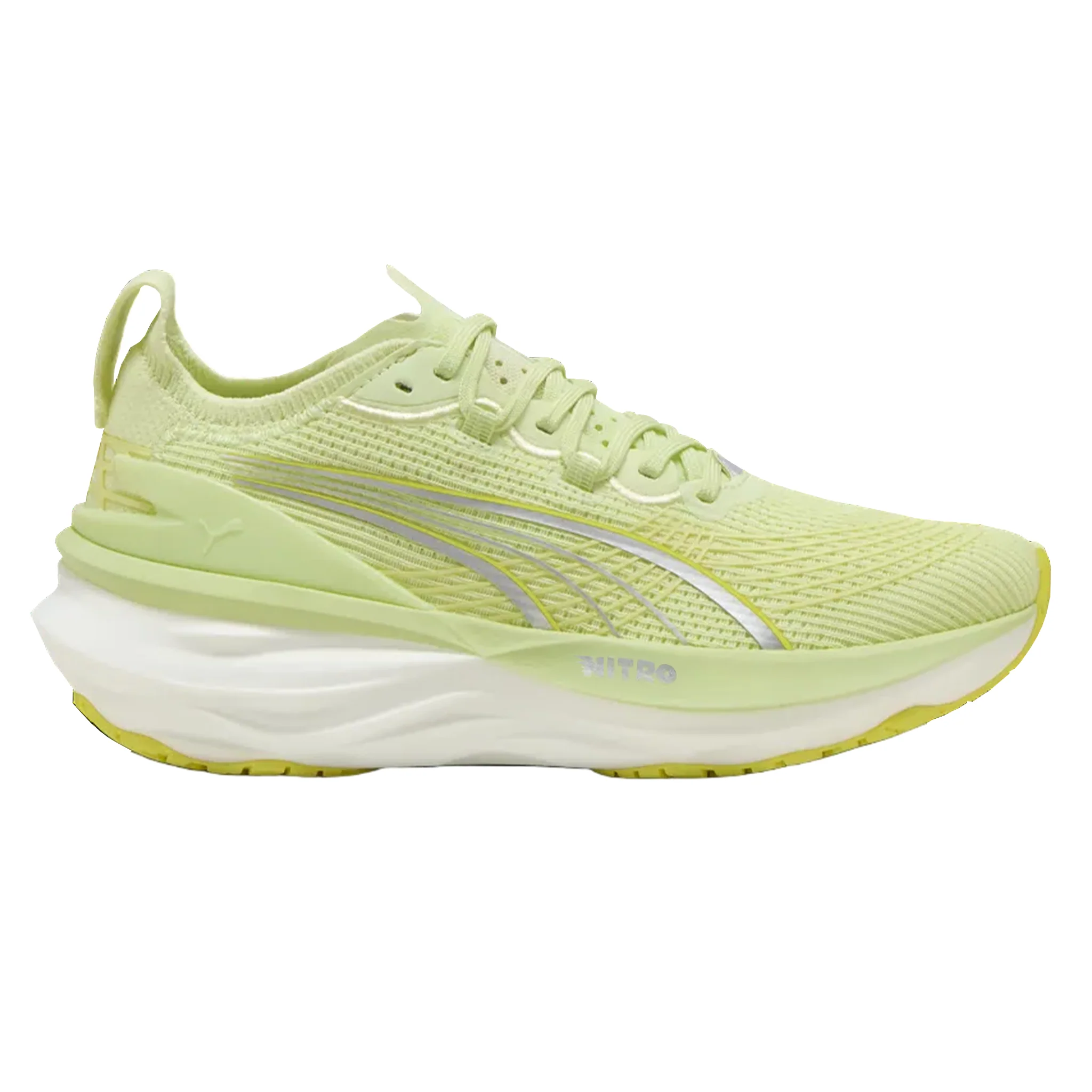 Puma Womens ForeverRun NITRO 2 - Apple Spritz/Lux Lime - Stability - SS26
