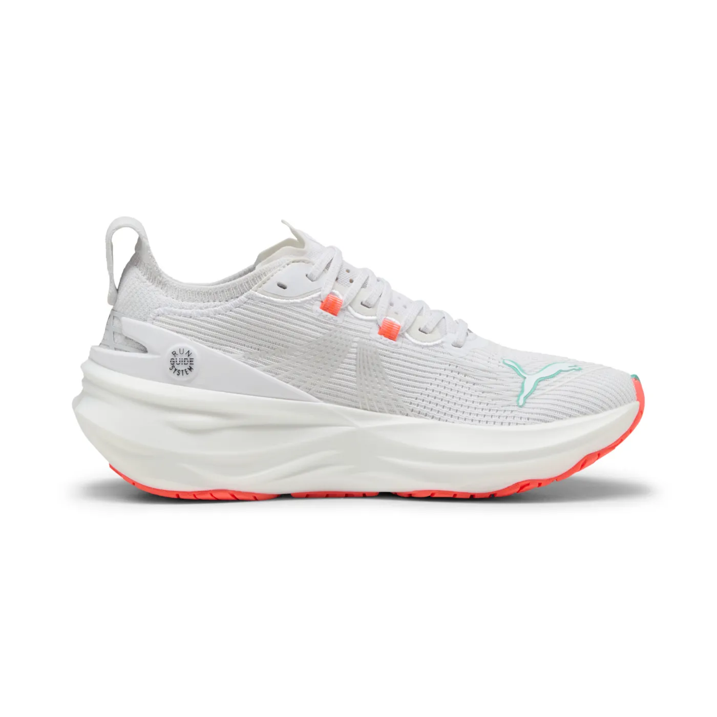 Puma Womens ForeverRun NITRO 2 - Puma White/Aquatic - Stability - SS25 - Image 6