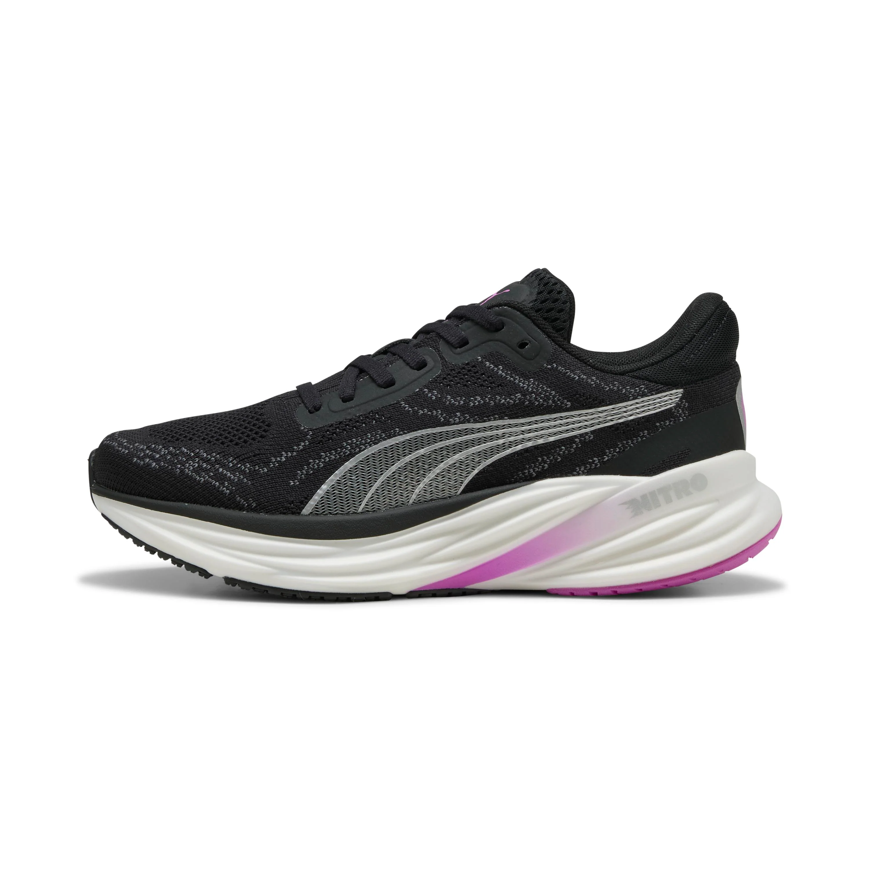 Puma Womens Magnify NITRO 2 - Puma Black/Pure Magenta - Neutral - SS25 - Image 3