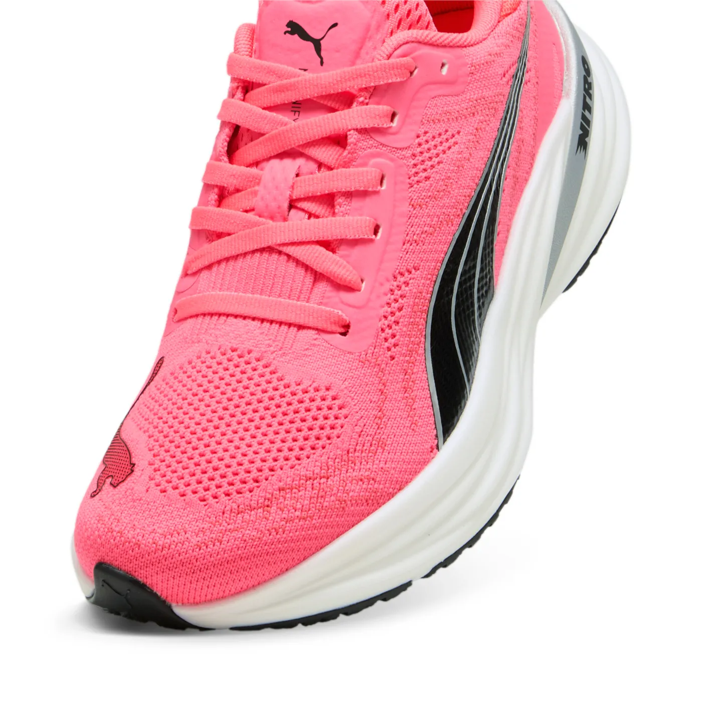 Puma Womens Magnify NITRO 2 - Sunset Glow/Puma Black - Neutral - Image 6