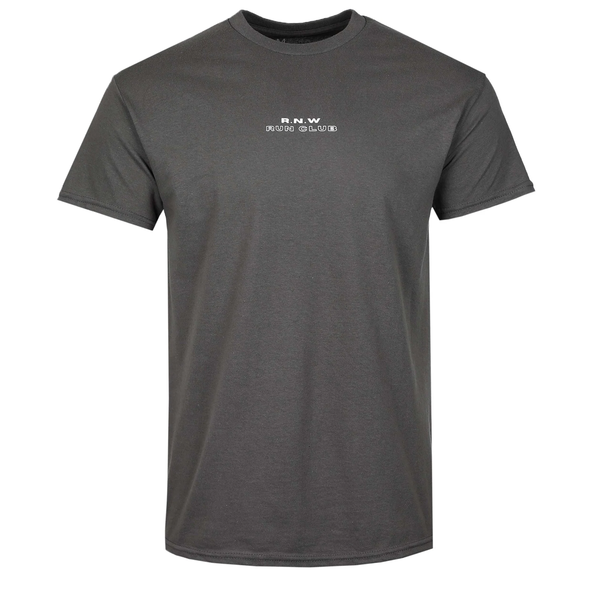 RNW Run Club Cotton Tee - Charcoal - Image 2