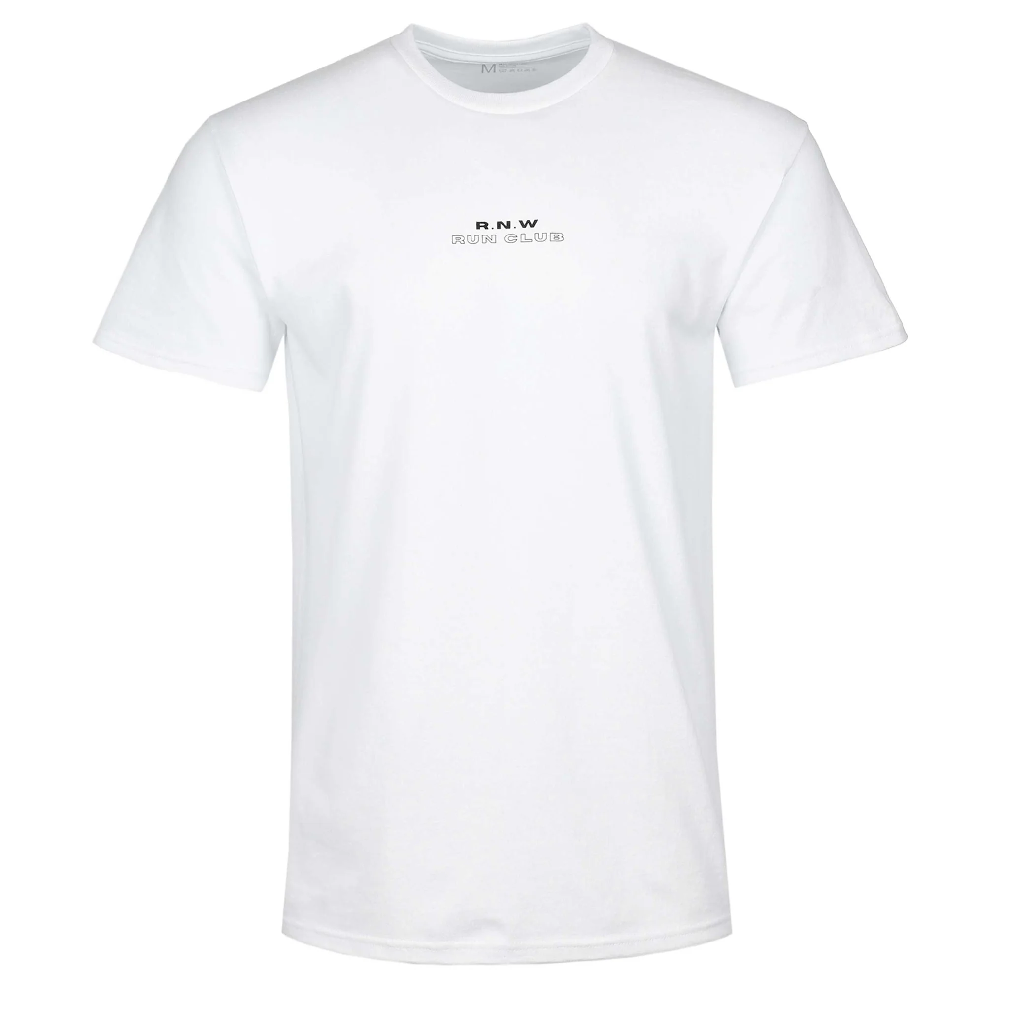 RNW Run Club Cotton Tee - White - Image 2