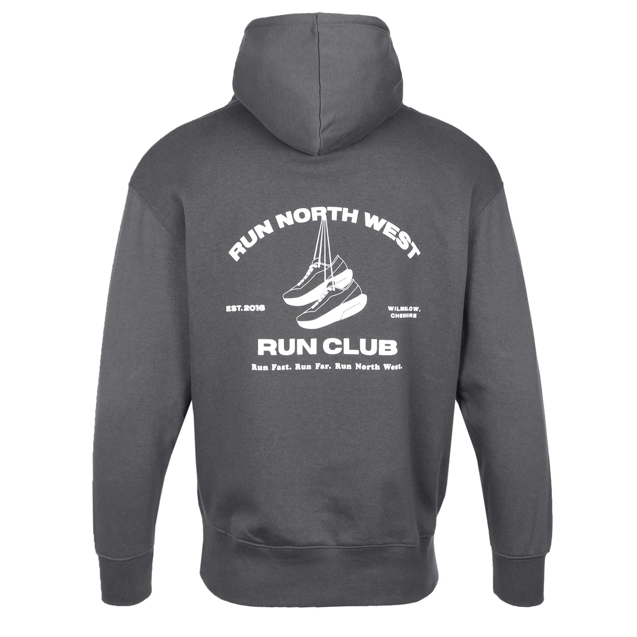 RNW Run Club Hoodie - Charcoal