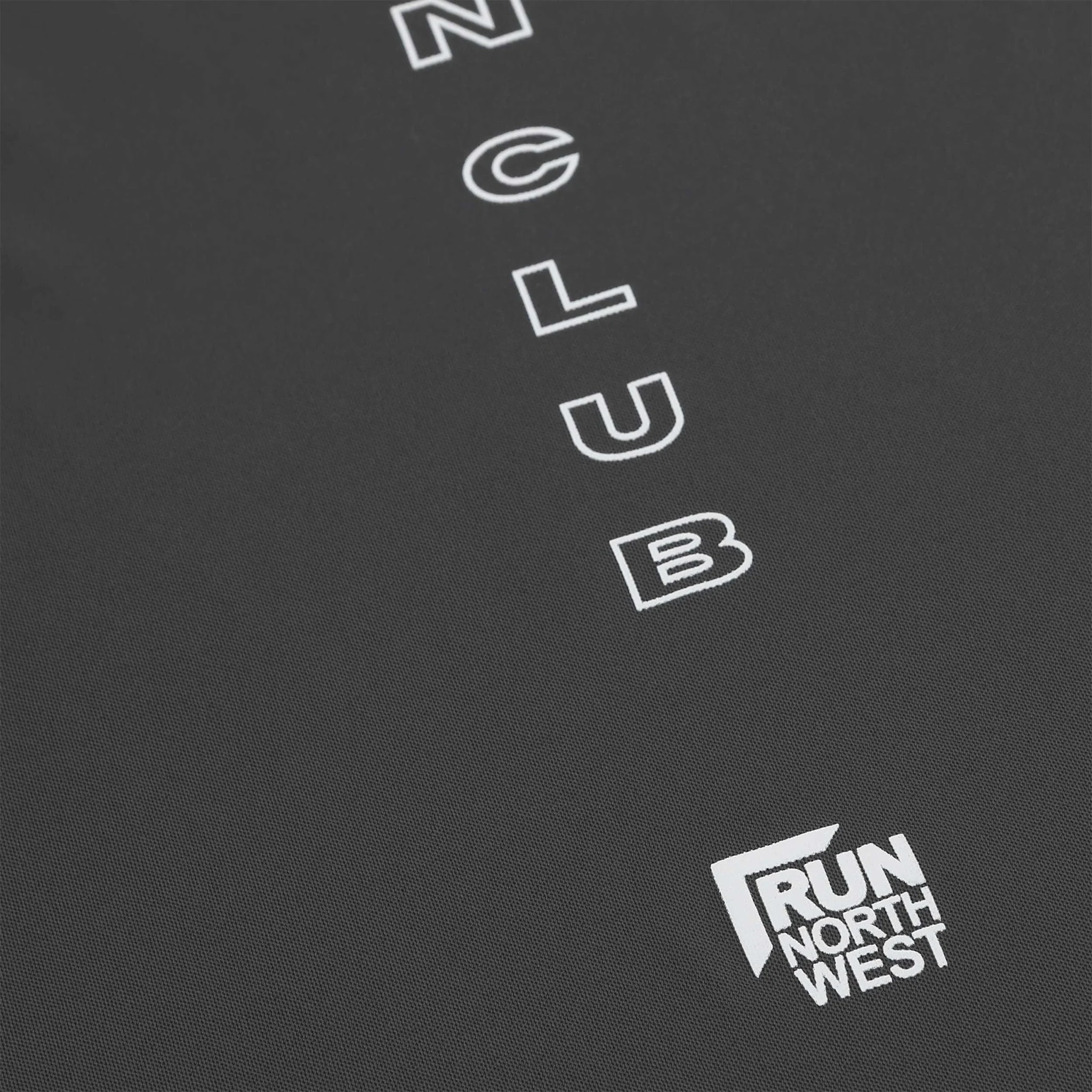 RNW Run Club Recycled Tech Tee - Charcoal - Image 4