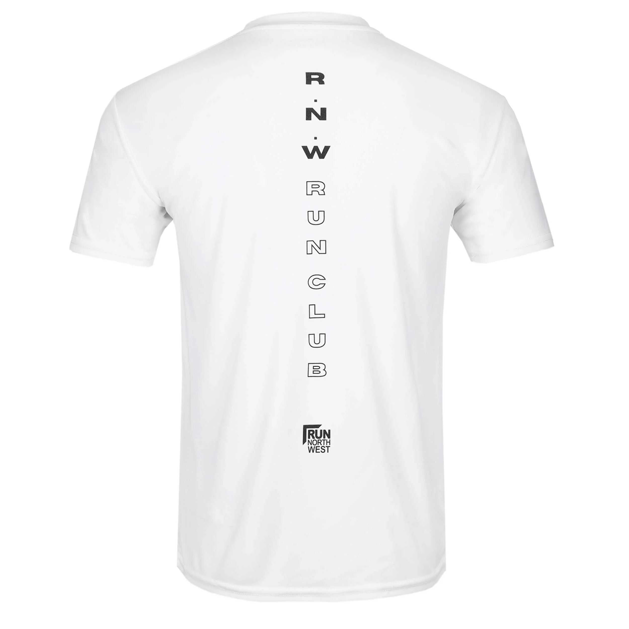 RNW Run Club Recycled Tech Tee - White
