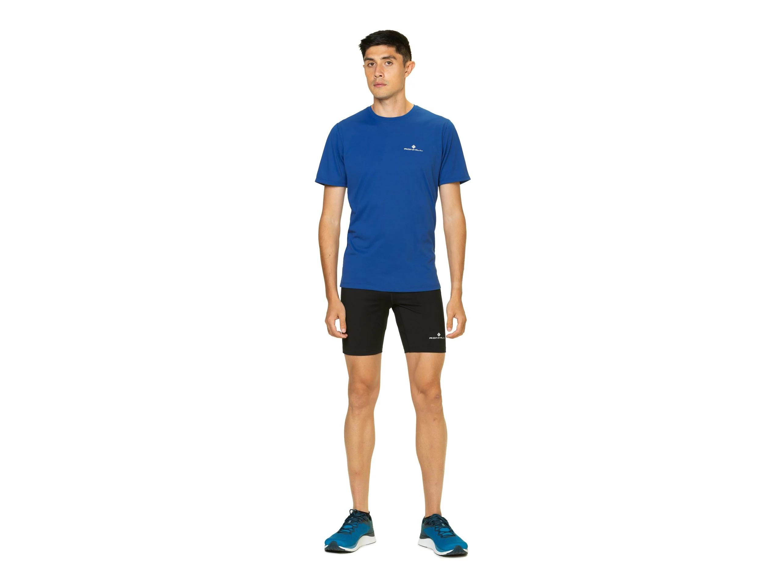 RonHill Mens Core Stretch Short - All Black - AW25 - Image 5