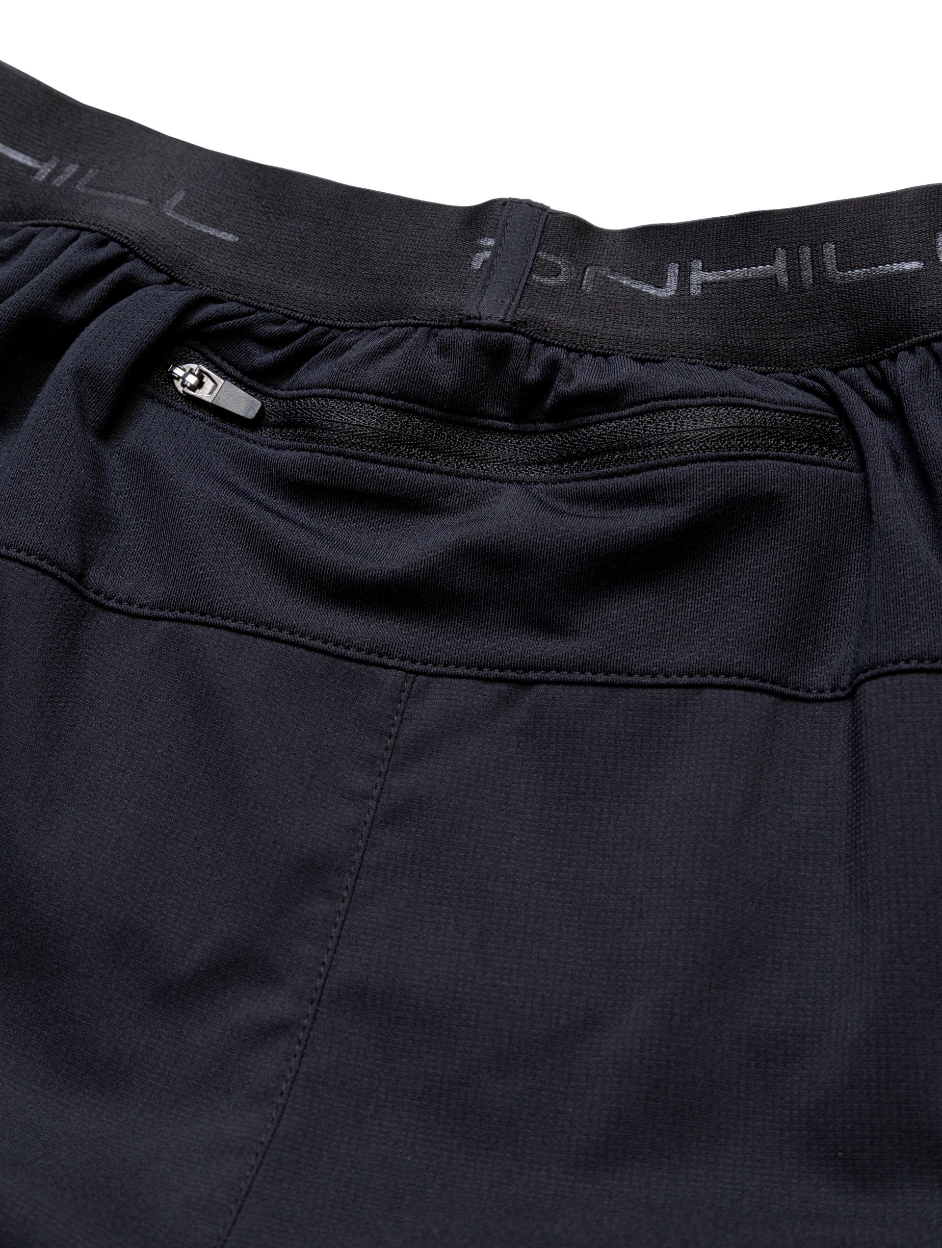 RonHill Mens Tech 5" Twin Short - All Black - Image 6