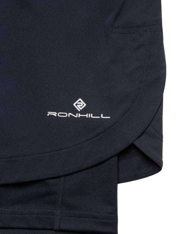 RonHill Mens Tech 7" Twin Short - All Black - Image 3