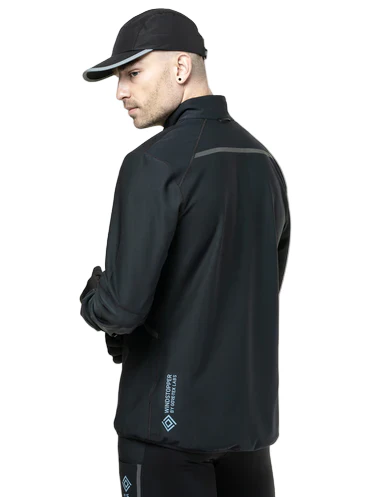 RonHill Mens Tech Gore-Tex Windstopper Jacket - All Black - AW25 - Image 5