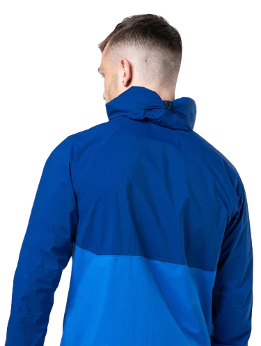 RonHill Mens Tech Storm Jacket Waterproof - Ocean/Electric Blue - Image 4