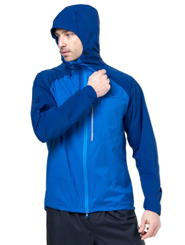 RonHill Mens Tech Storm Jacket Waterproof - Ocean/Electric Blue - Image 7