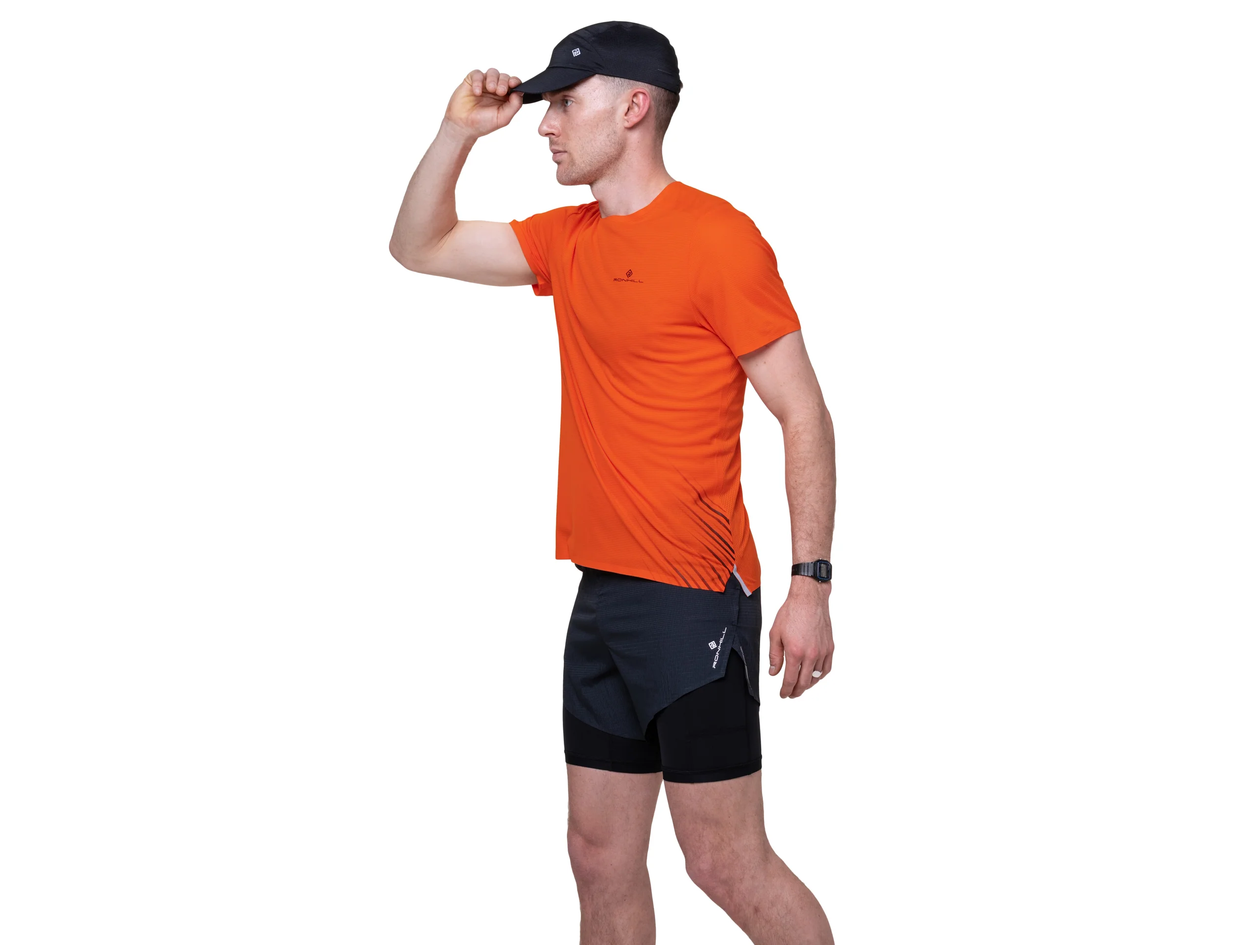 RonHill Race Cap - All Black - SS26 - Image 4