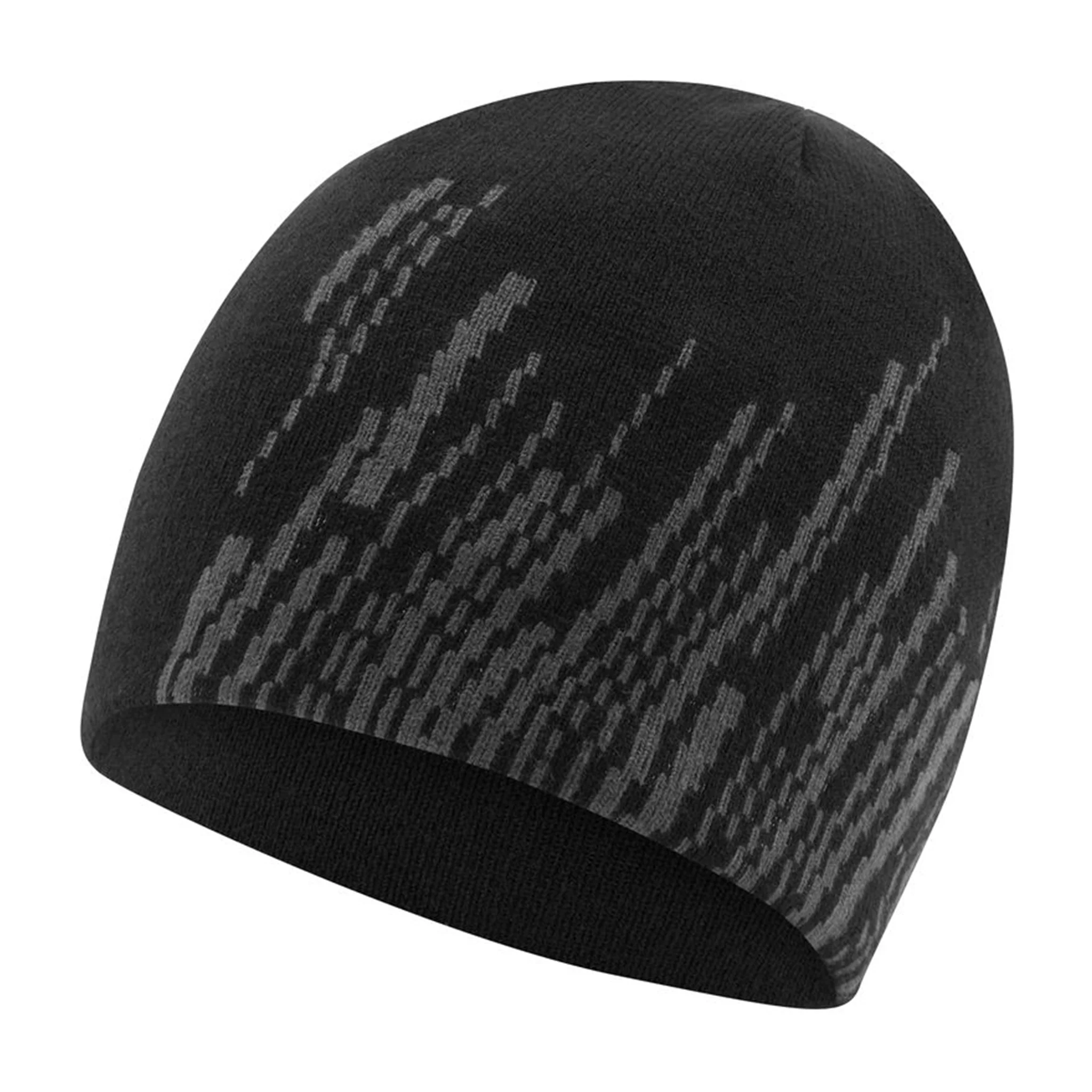 Ronhill Run Beanie - Black/Oxide - AW25