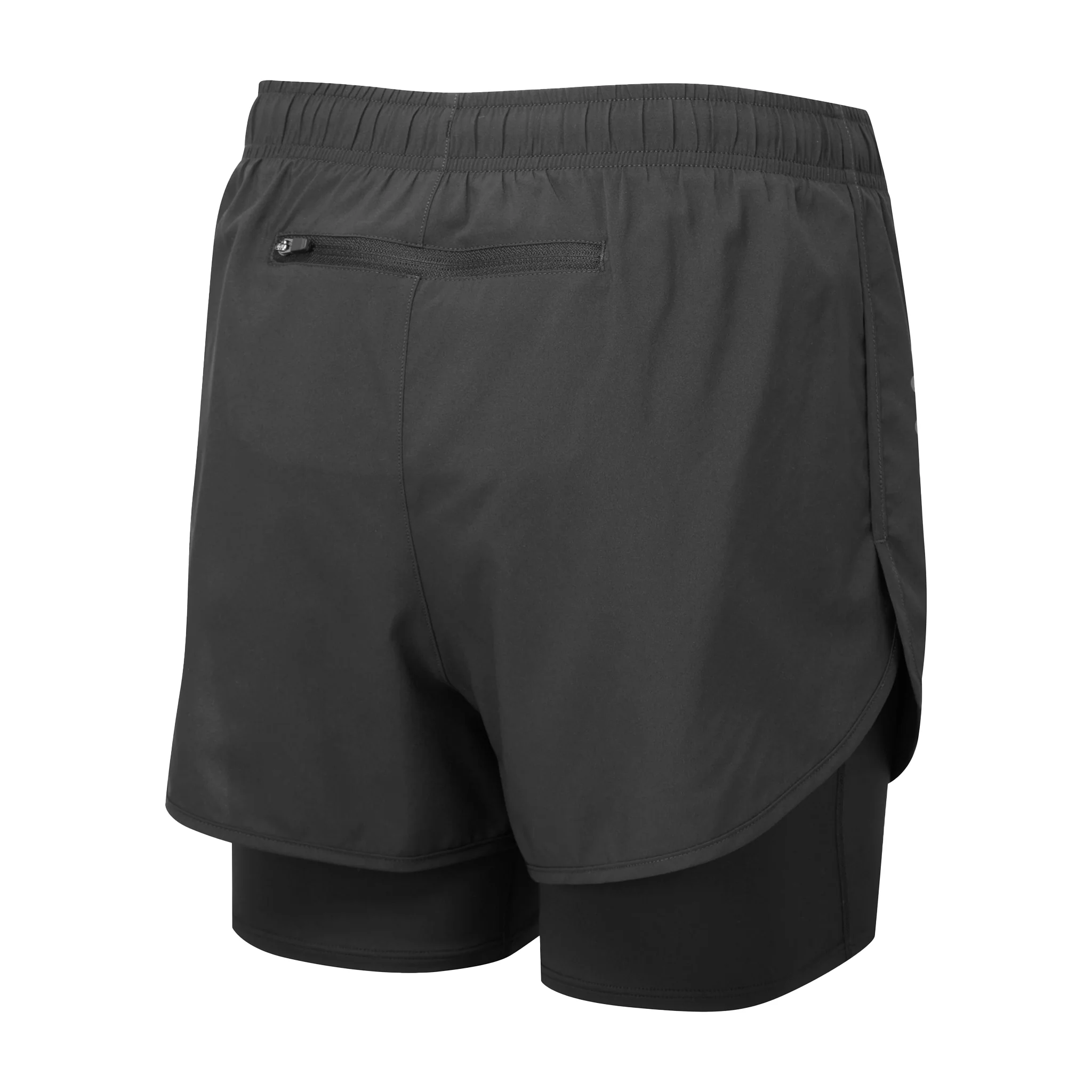 RonHill Womens Core Twin Short - All Black - Image 2