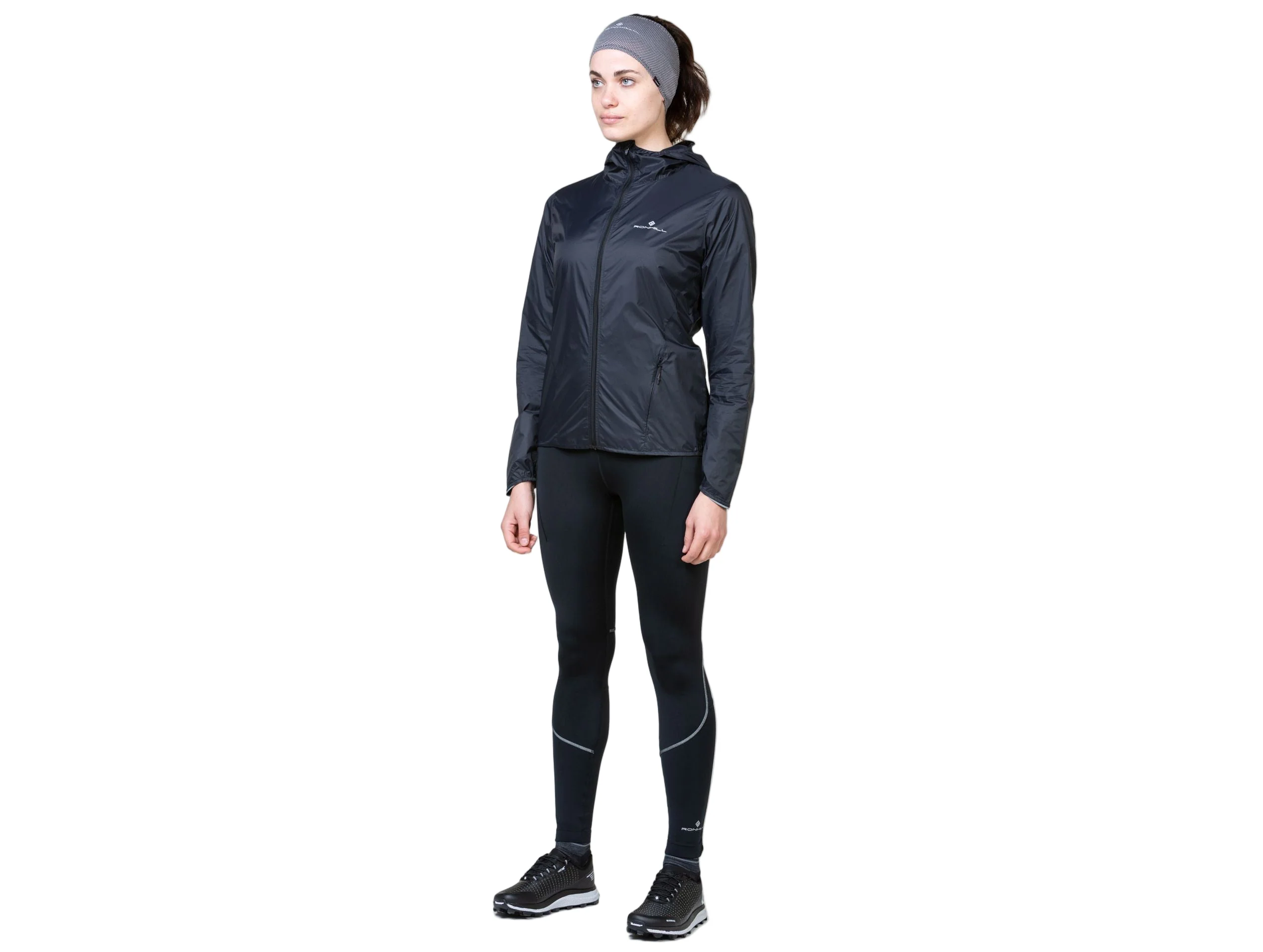 RonHill Womens Tech All-Terrain Jacket - All Black - Image 5
