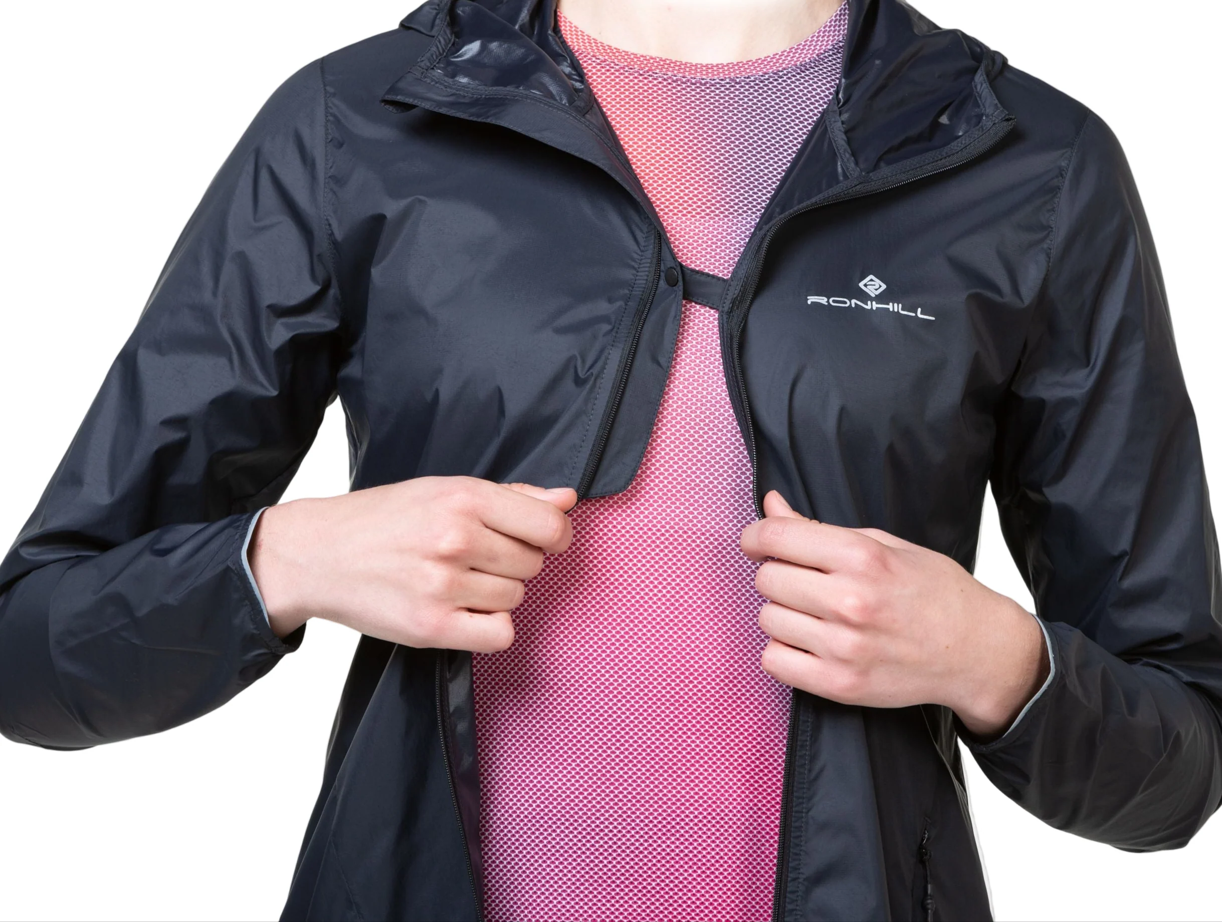 RonHill Womens Tech All-Terrain Jacket - All Black - Image 8
