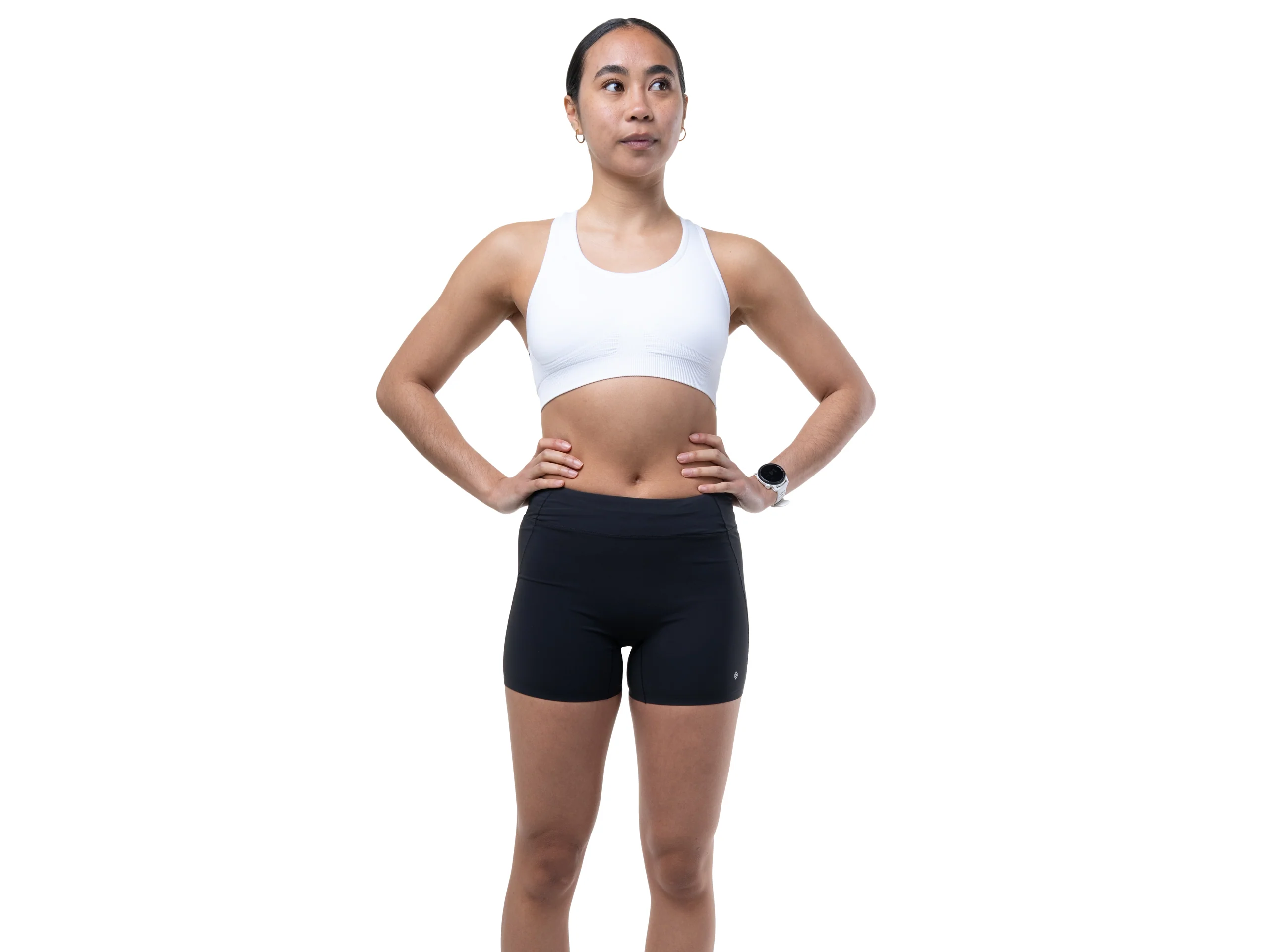 RonHill Womens Tech Race Stretch Short - All Black - SS26 - Image 4