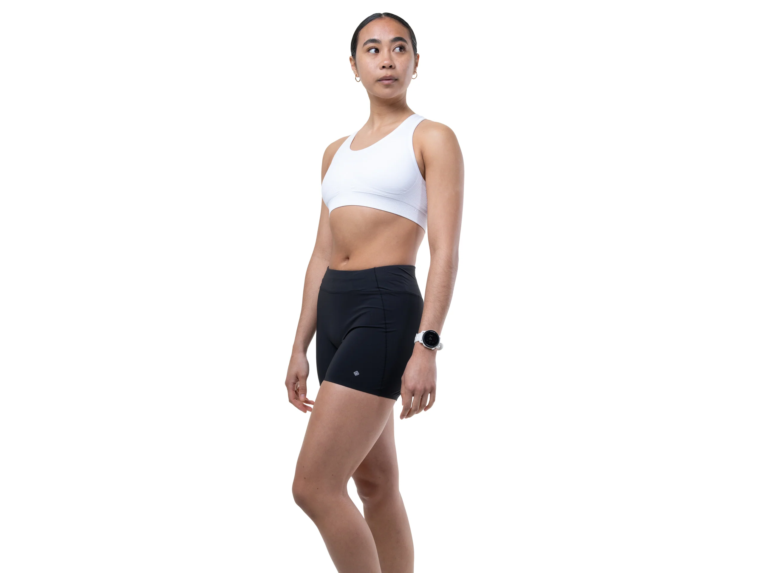 RonHill Womens Tech Race Stretch Short - All Black - SS26 - Image 5