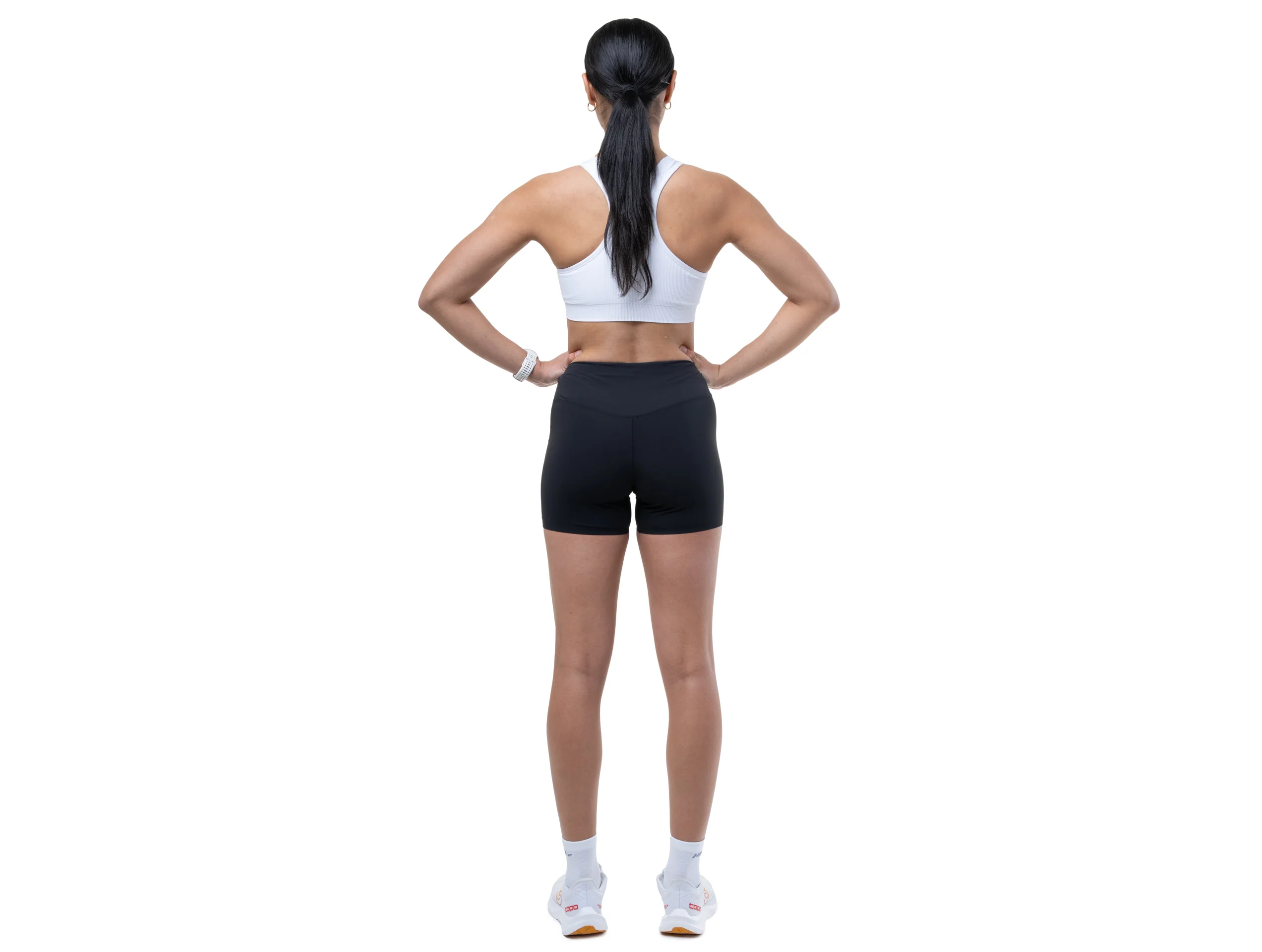 RonHill Womens Tech Race Stretch Short - All Black - SS26 - Image 6