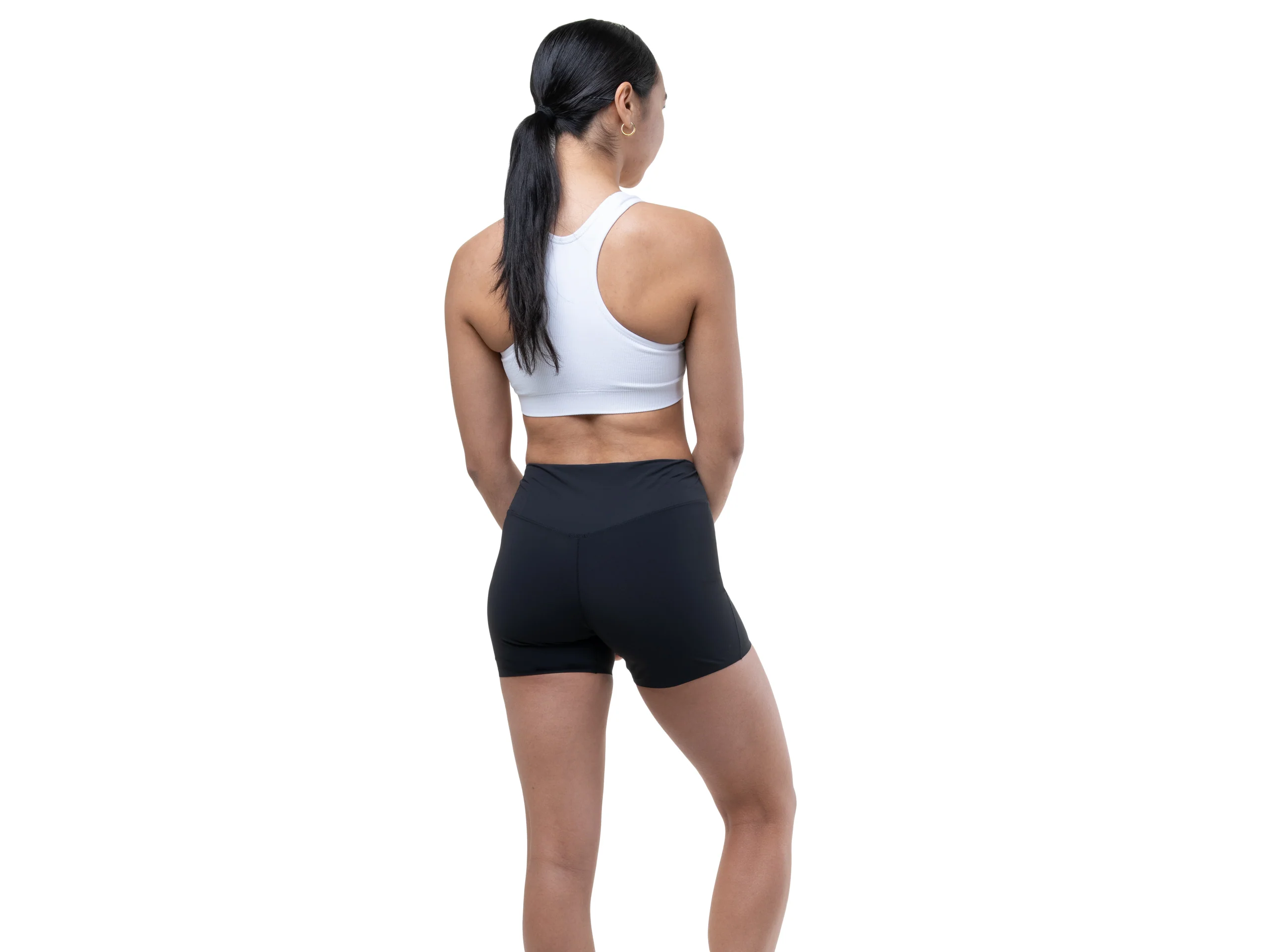 RonHill Womens Tech Race Stretch Short - All Black - SS26 - Image 7