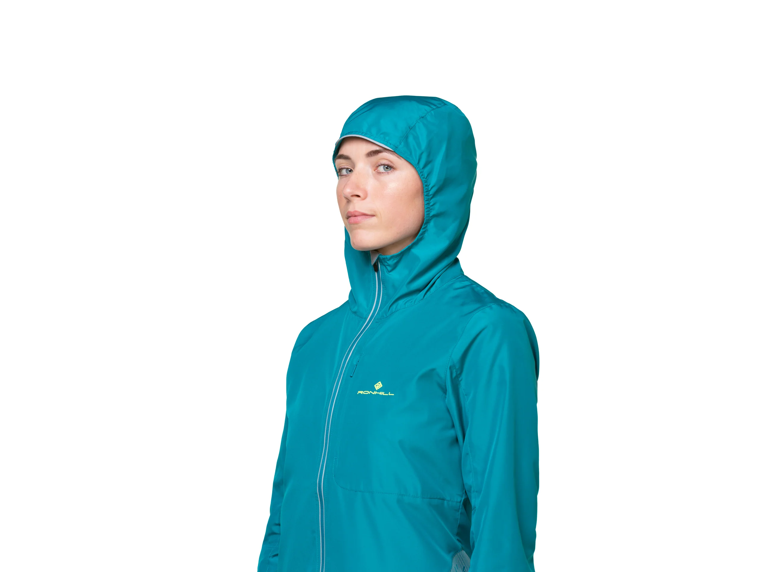 RonHill Womens Tech Reflect Jacket - Marine/Reflect - Image 3