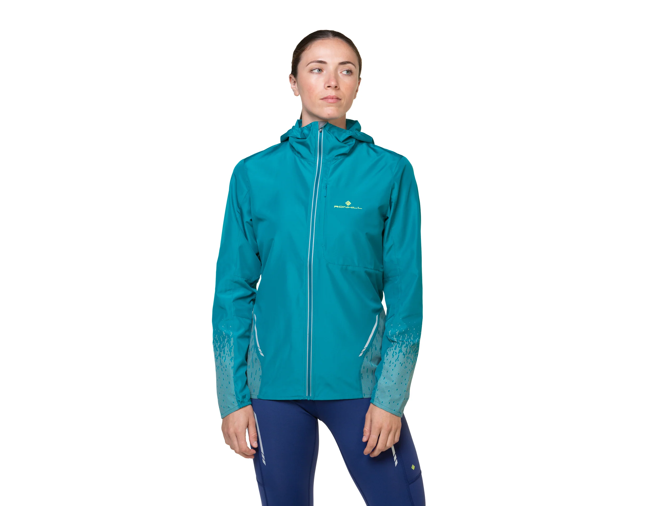 RonHill Womens Tech Reflect Jacket - Marine/Reflect - Image 6