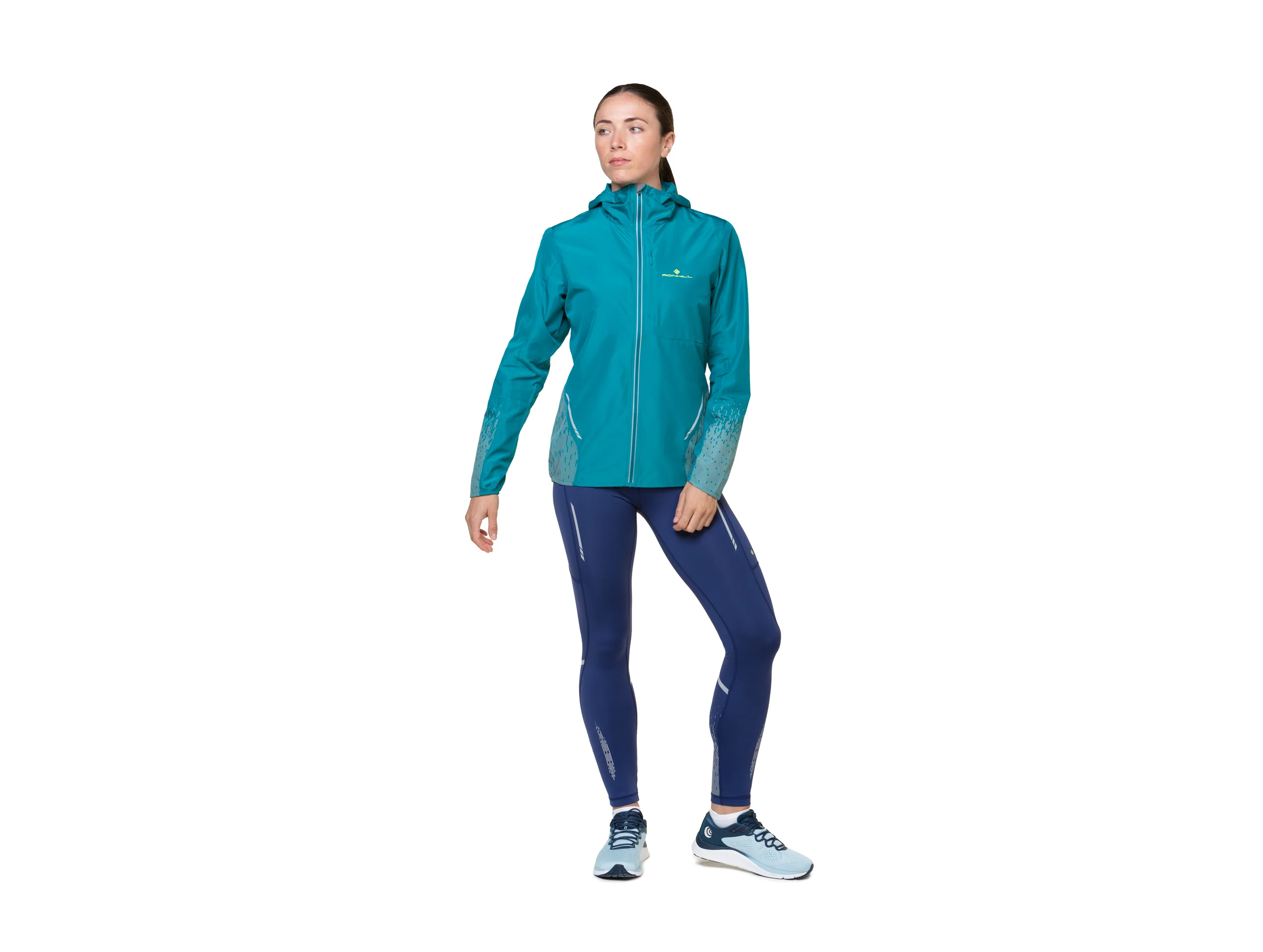 RonHill Womens Tech Reflect Jacket - Marine/Reflect - Image 7