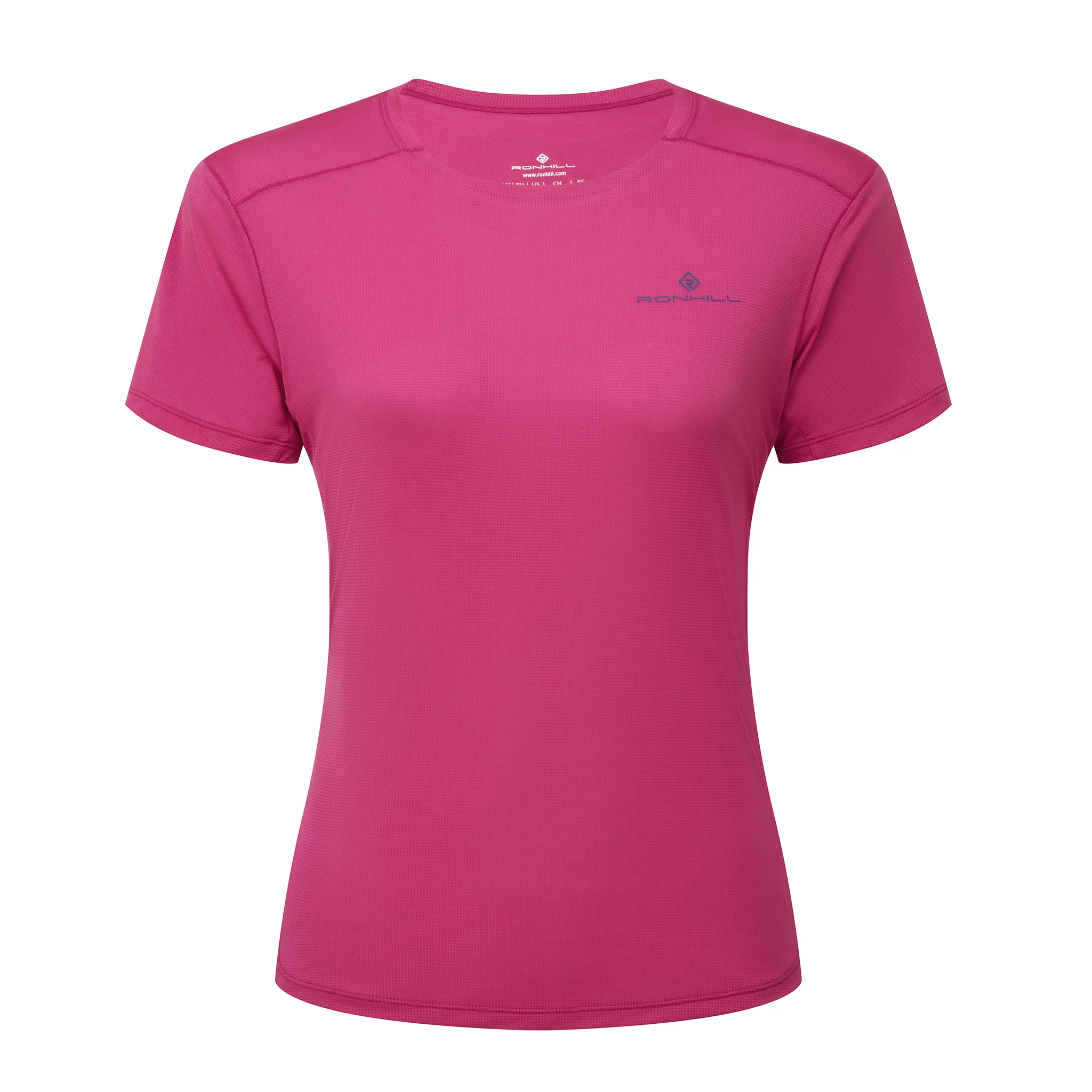 RonHill Womens Tech S/S Tee - Exuberance/Classic Blue - SS26