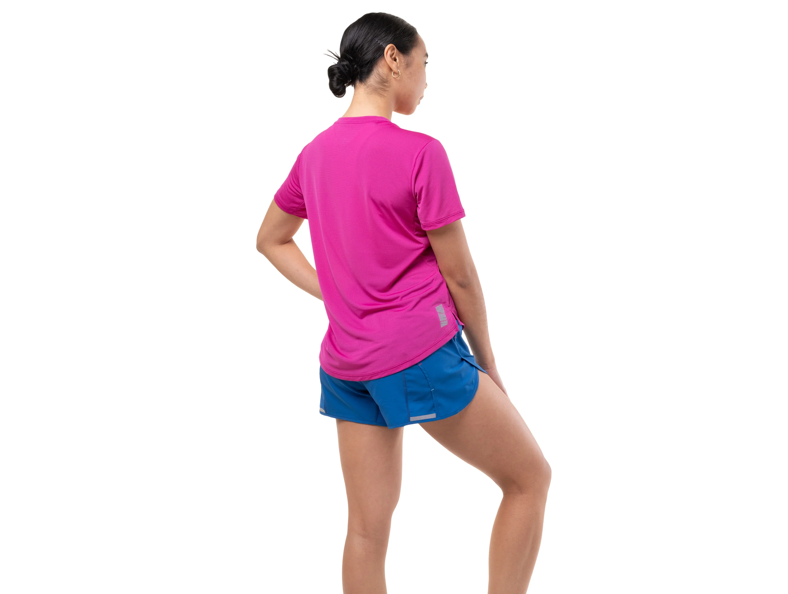 RonHill Womens Tech S/S Tee - Exuberance/Classic Blue - SS26 - Image 4