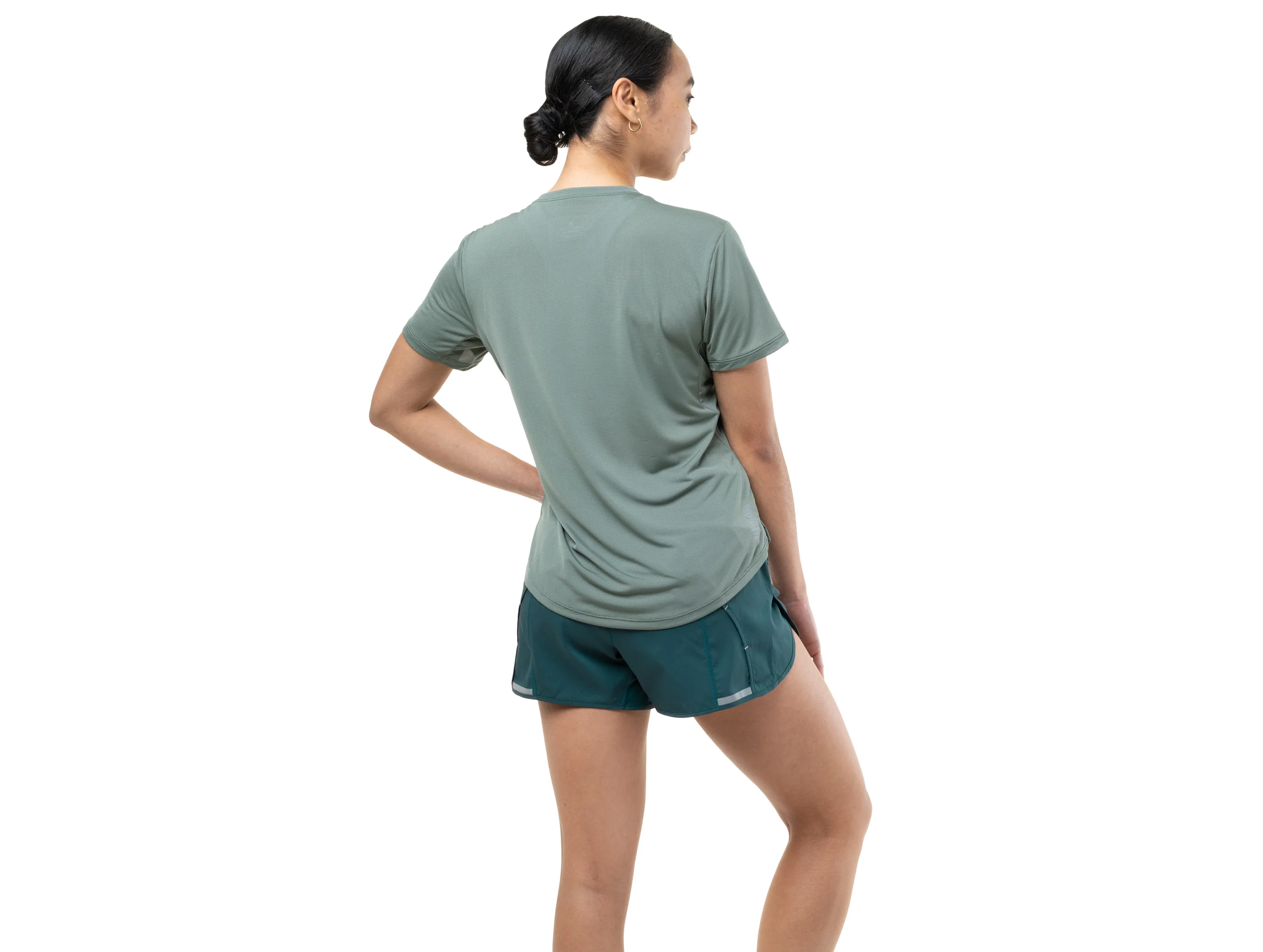RonHill Womens Tech S/S Tee - Laurel/Seafoam - SS26 - Image 5