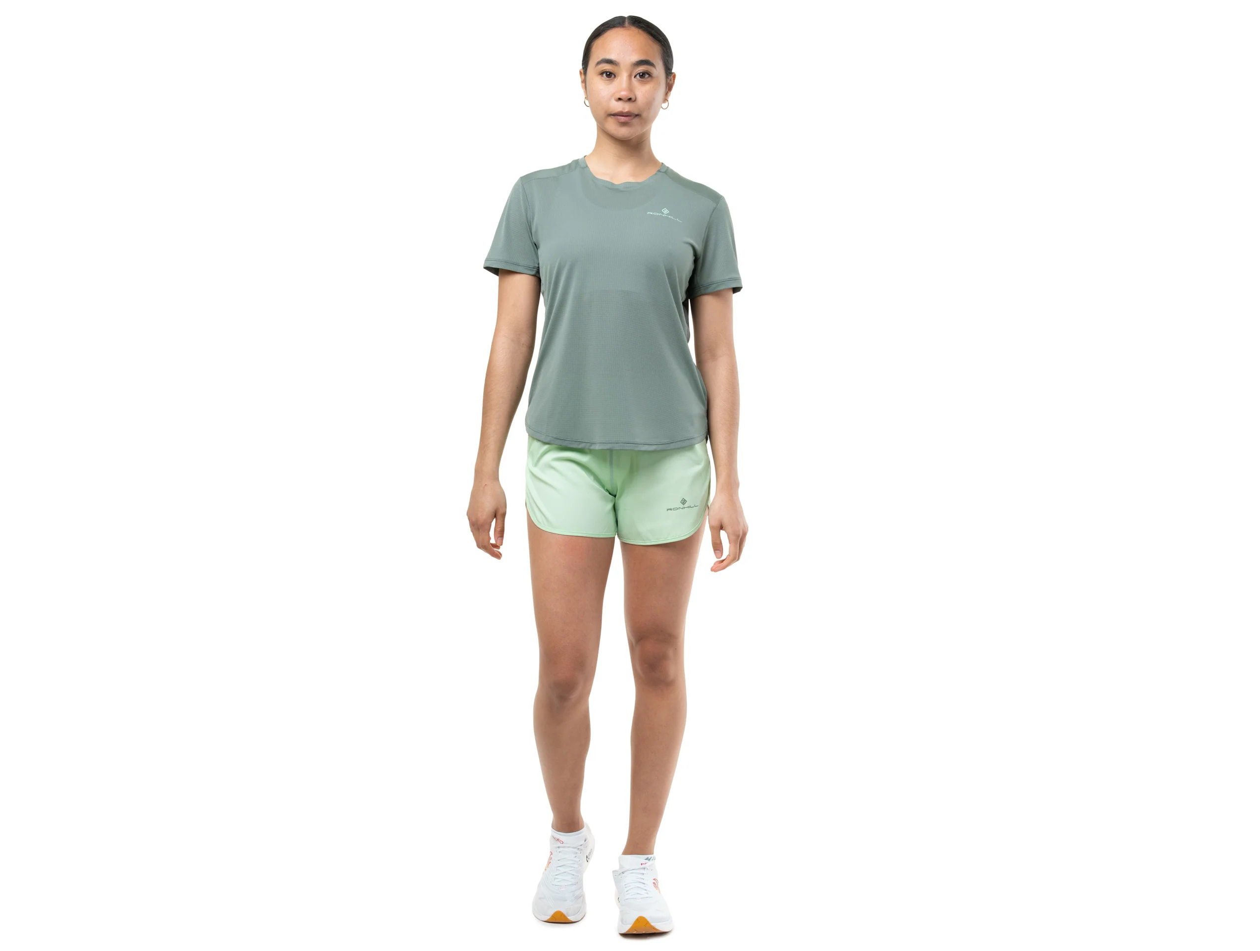 RonHill Womens Tech S/S Tee - Laurel/Seafoam - SS26 - Image 7
