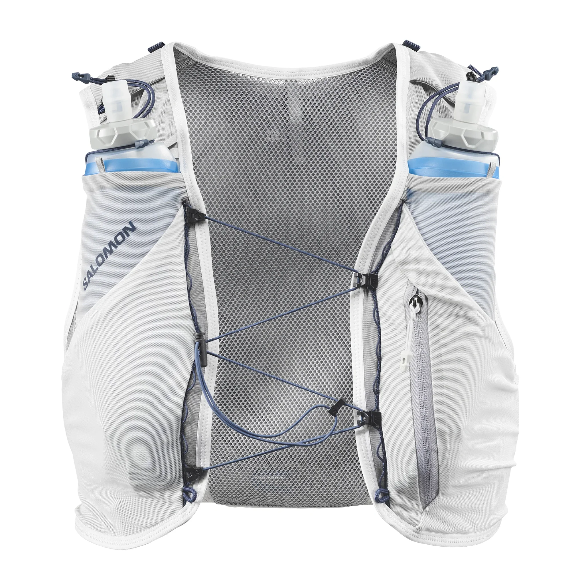 Salomon ADV Skin 5 Unisex Vest with Flasks - Alloy/Gray Violet - Image 2