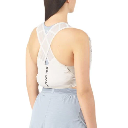 Salomon GRVL Concept Skin 2 Unisex Vest with Flasks - Silver Cloud - Image 4