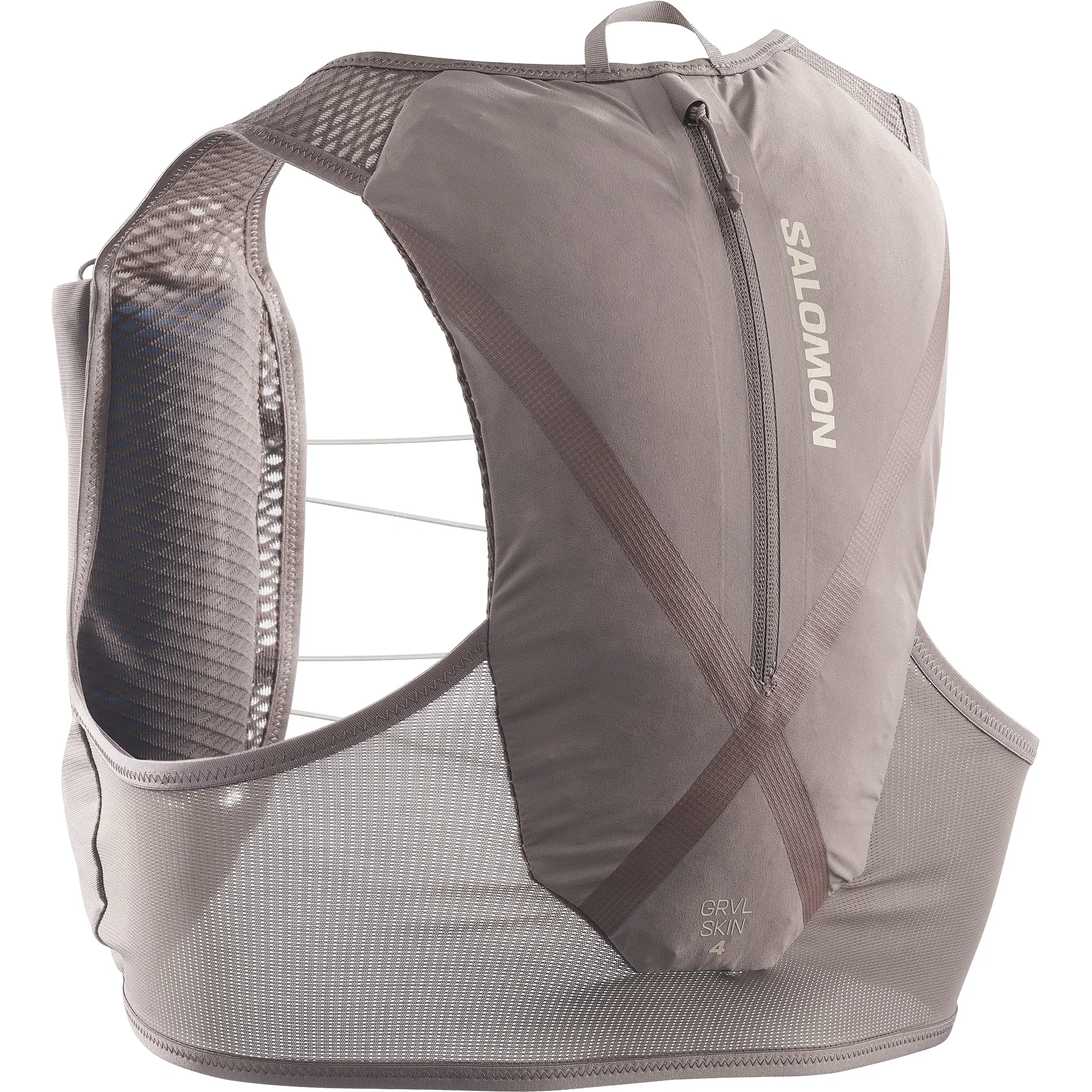Salomon GRVL Skin 4 Unisex Vest with Flasks - Iron/Silver Cloud
