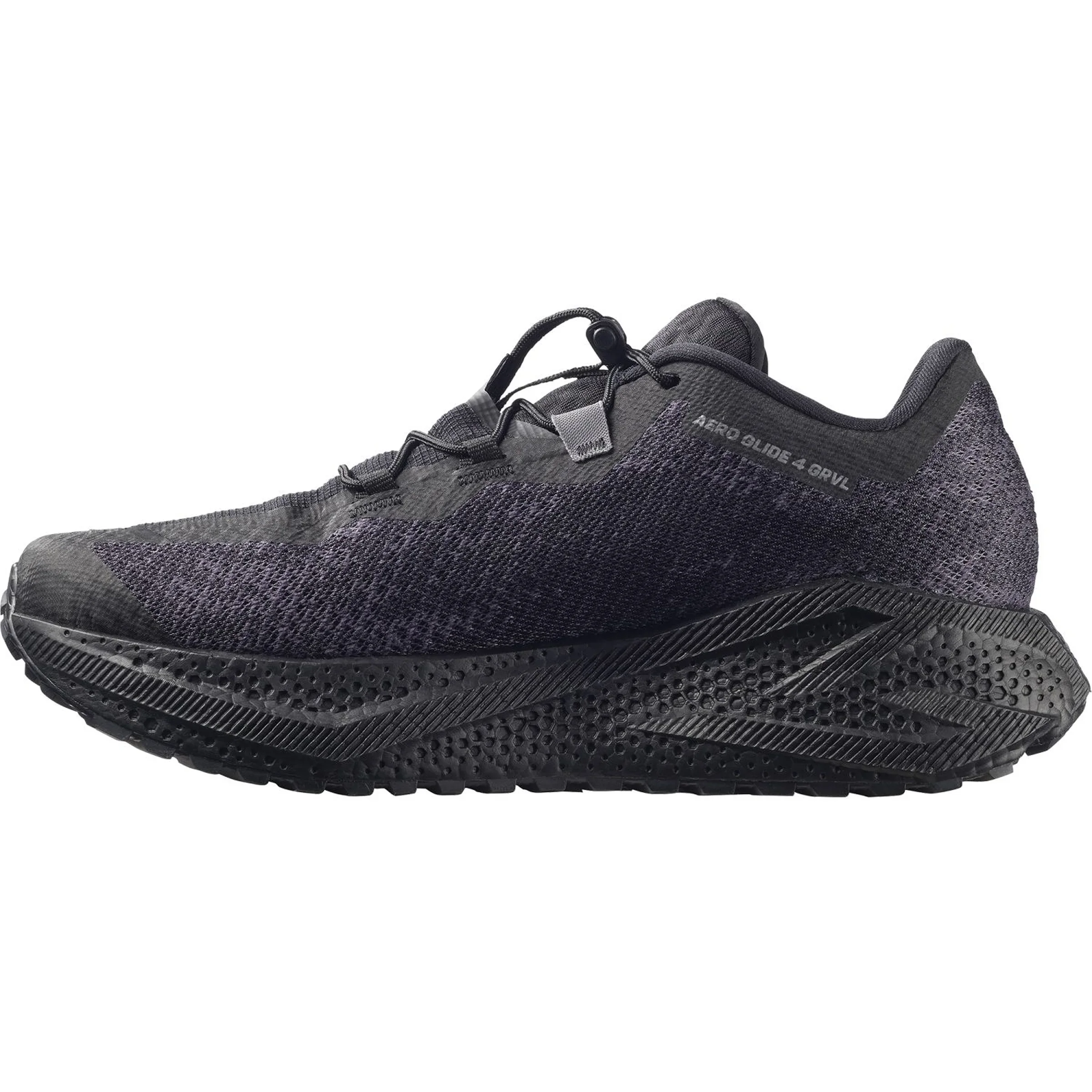 Salomon Mens Aero Glide 4 GRVL - Black/Asphalt/Black - Trail - SS26 - Image 3