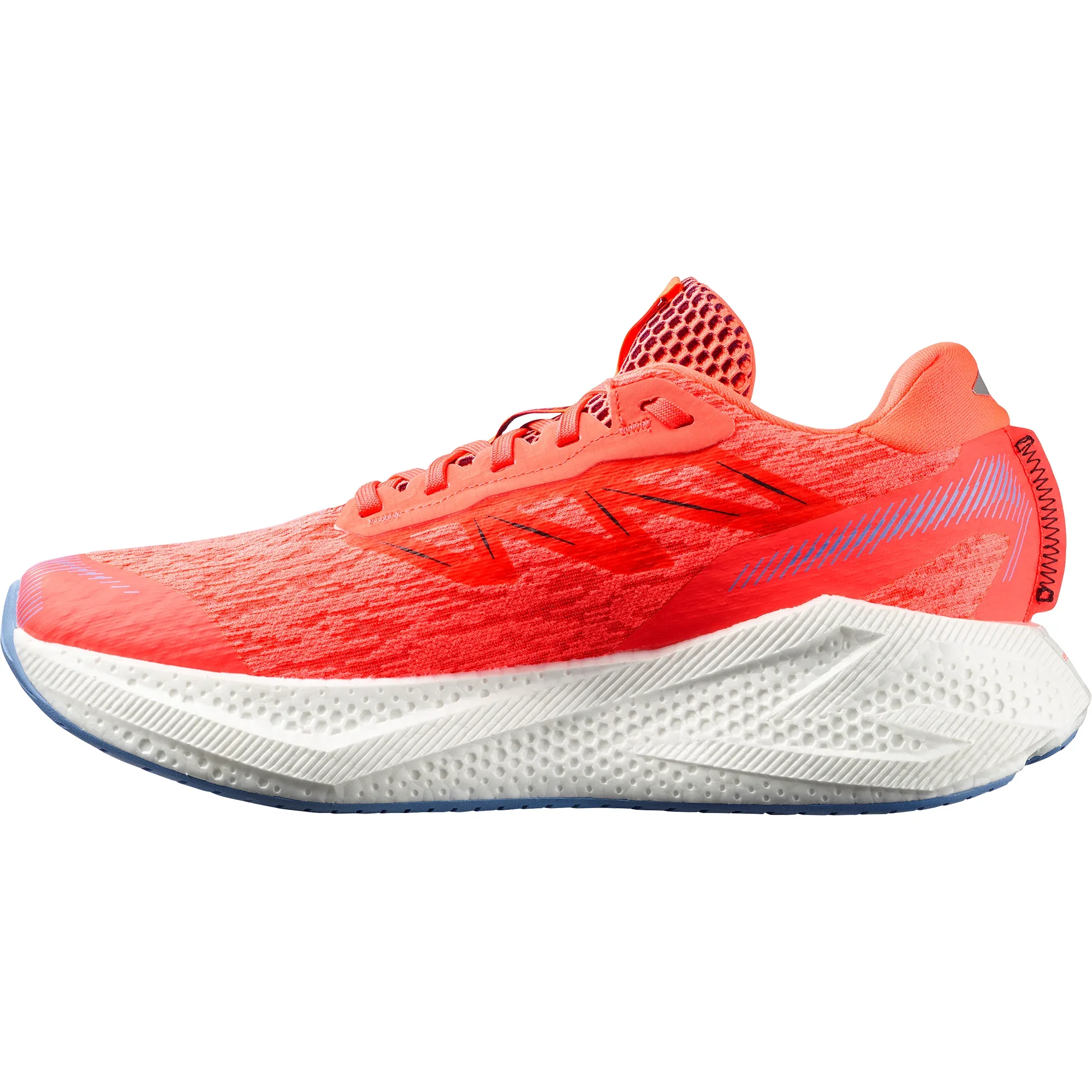 Salomon Mens Aero Glide 4 - Neon Flame/White/Persian Jewel - Neutral - SS26 - Image 3