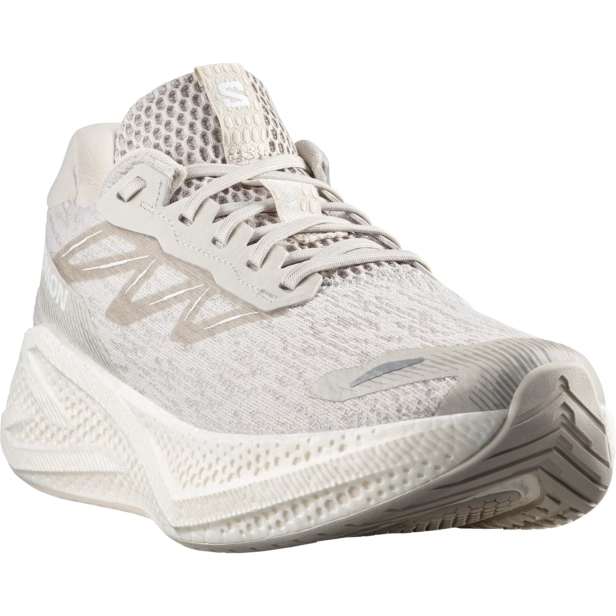 Salomon Mens Aero Glide 4 - Silver Cloud/Silver Cloud/White - Neutral - SS26 - Image 4