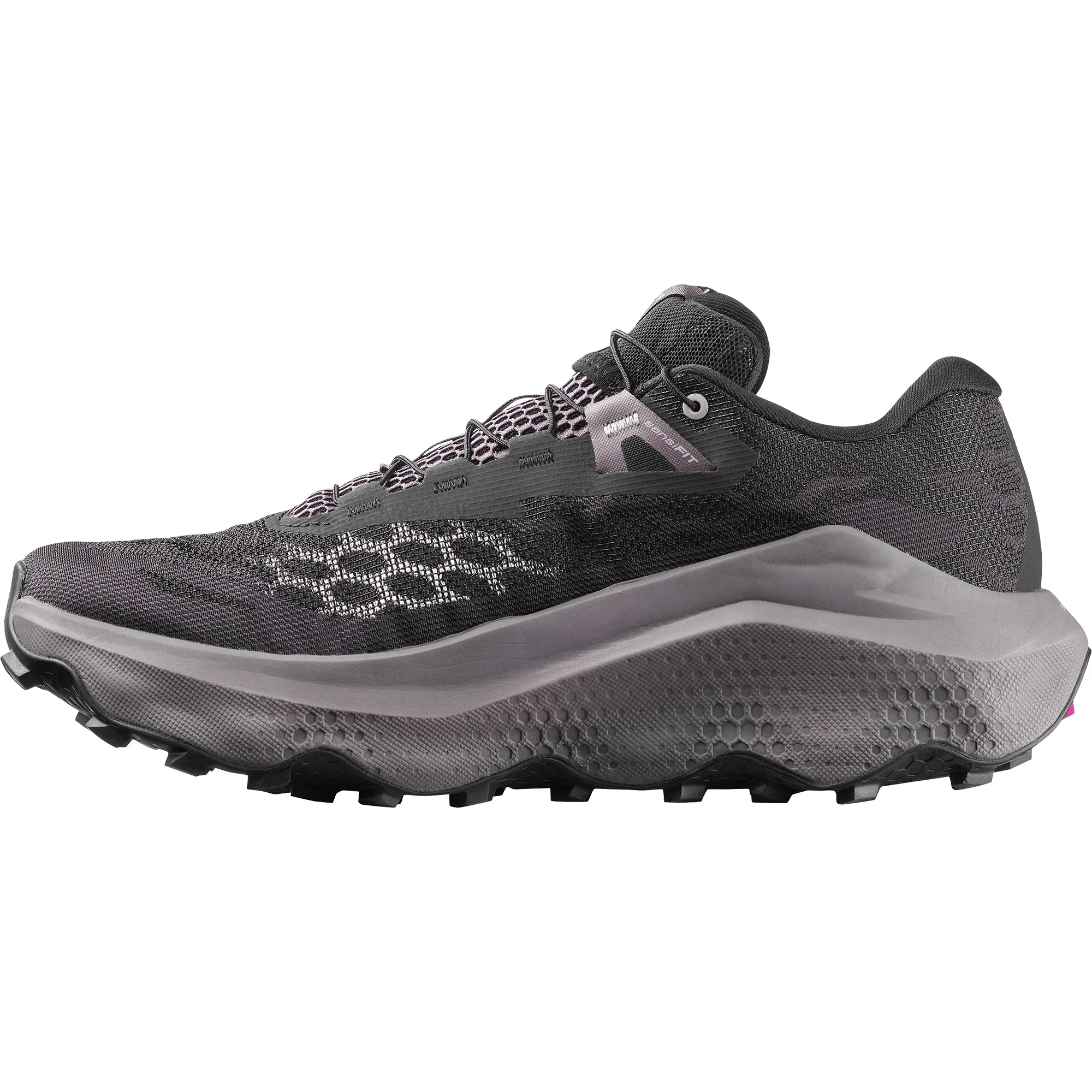 Salomon Mens Ultra Glide 4 - Black/Dark Gull Grey/Silver Cloud - Trail - SS26 - Image 3