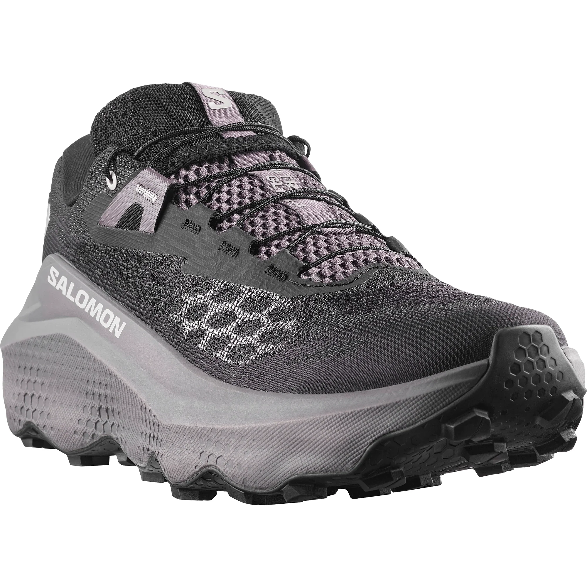 Salomon Mens Ultra Glide 4 - Black/Dark Gull Grey/Silver Cloud - Trail - SS26 - Image 4