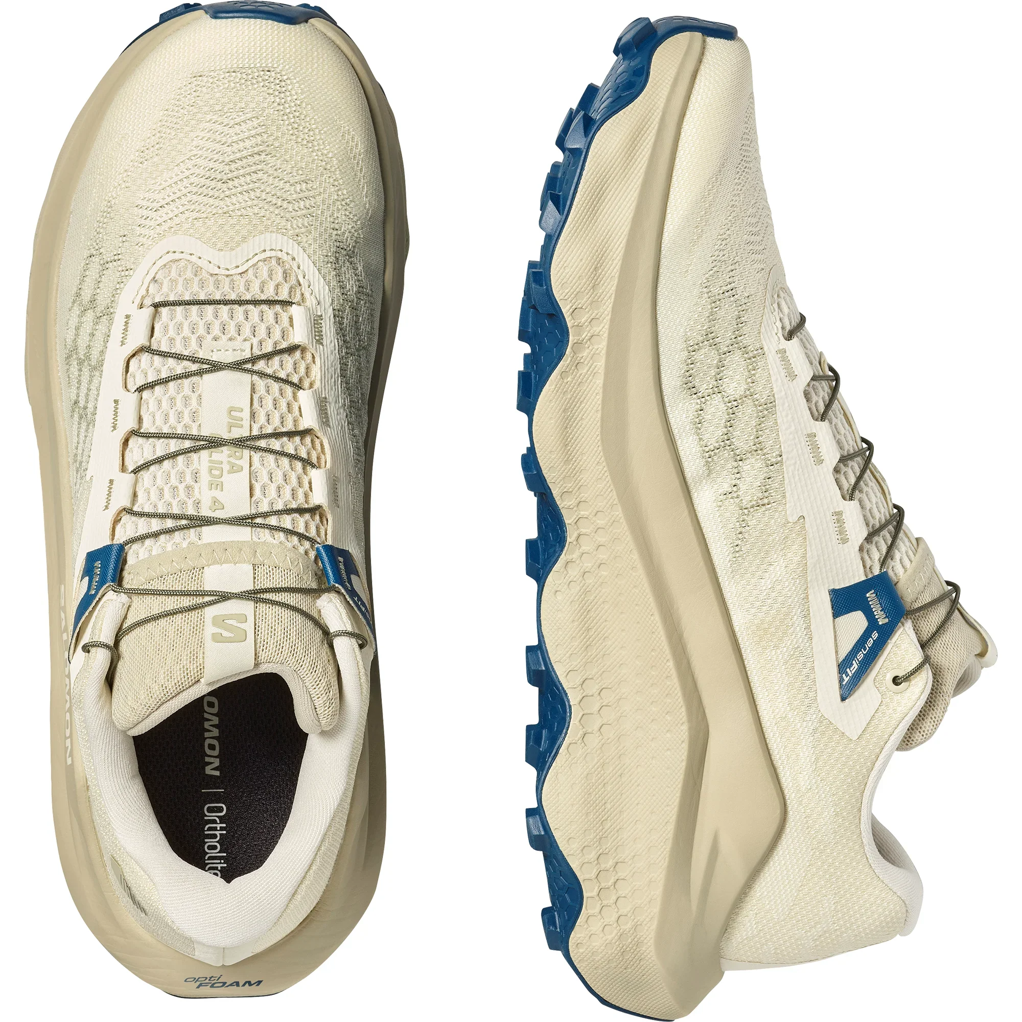 Salomon Mens Ultra Glide 4 - Transparent Yellow/Bog/Gibraltar Sea - Trail - SS26 - Image 5