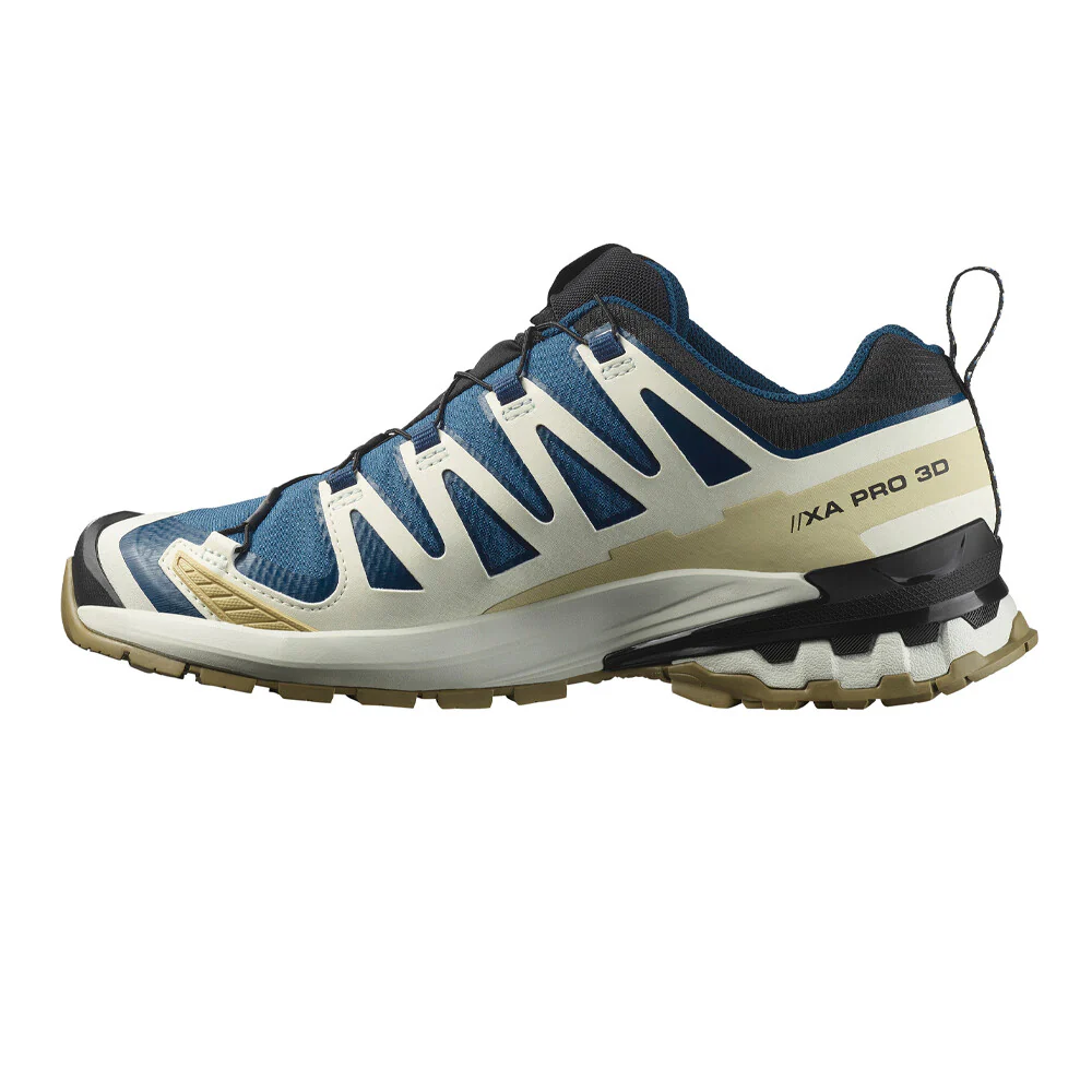 Salomon Mens XA Pro 3D V9 GTX - Dark Blue/Icicle/Aloe - Trail - AW25 - Image 4