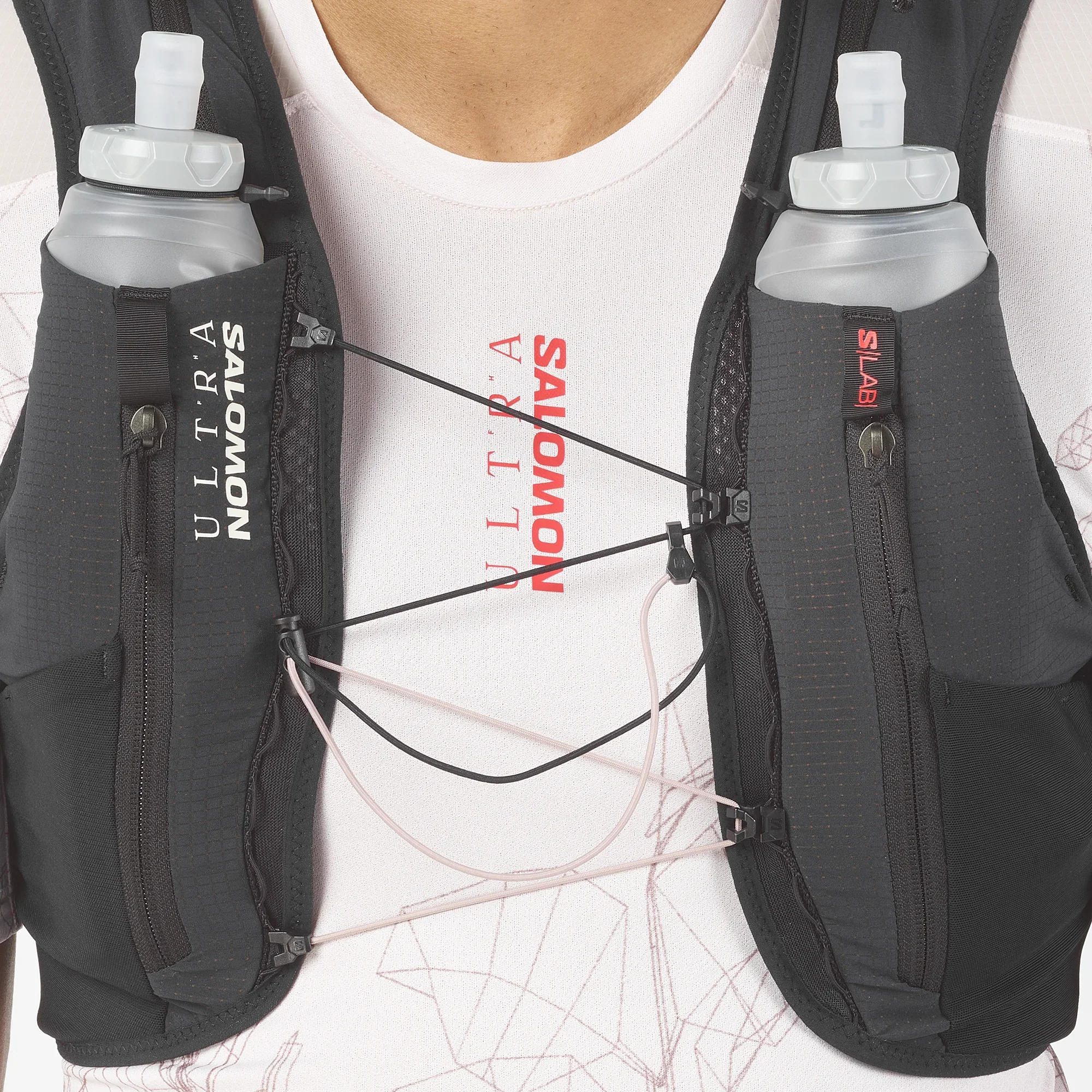 Salomon S/Lab Ultra 12 Vest with Flasks - Black - Image 4