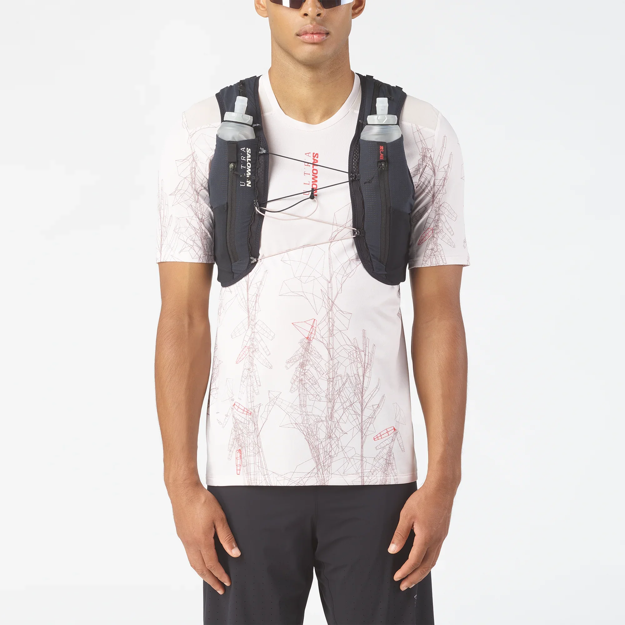 Salomon S/Lab Ultra 12 Vest with Flasks - Black - Image 7