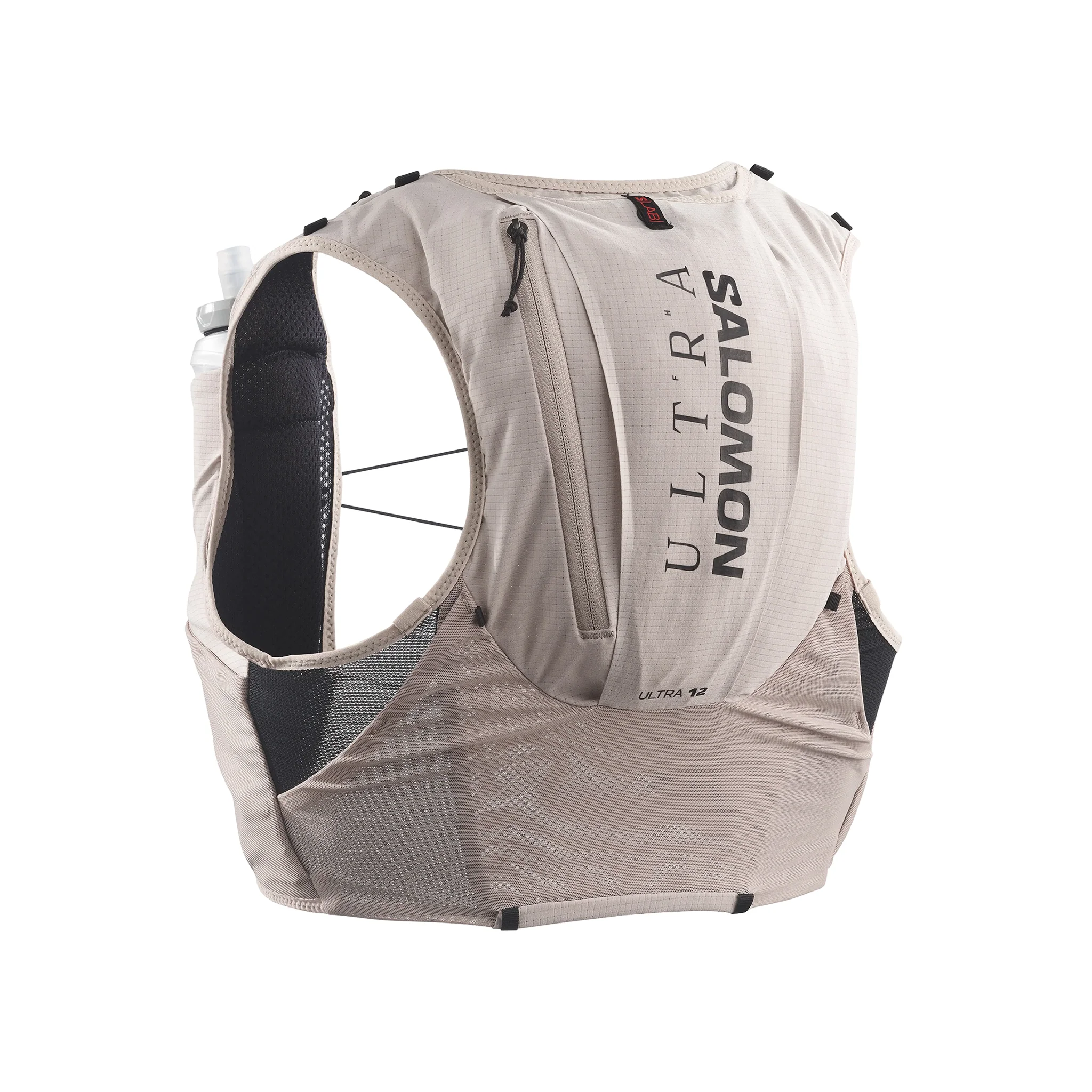 Salomon S/Lab Ultra 12 Vest with Flasks - Goat/Black