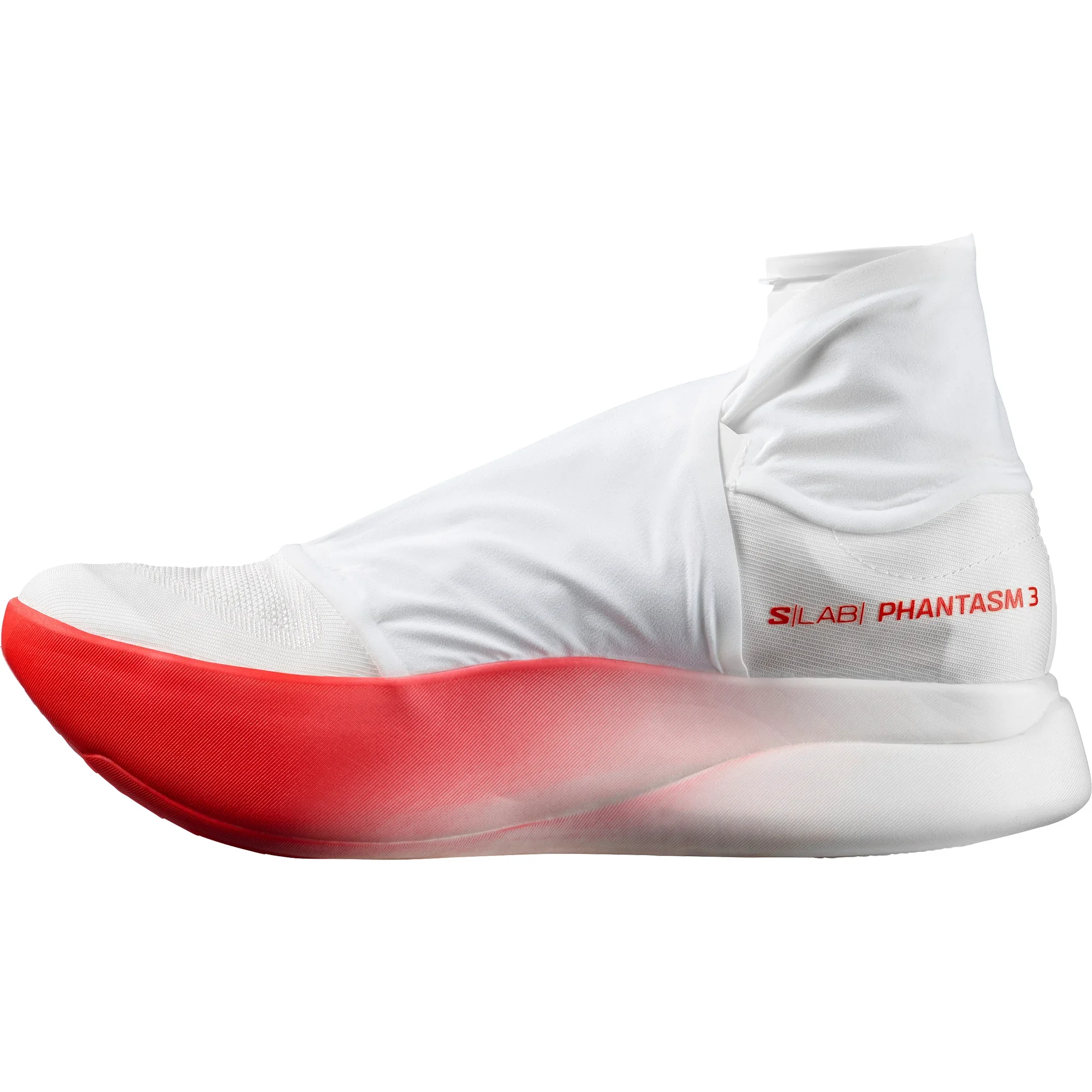 Salomon Unisex S/Lab Phantasm 3 - White/White/Fiery Red - Neutral - SS26 - Image 3