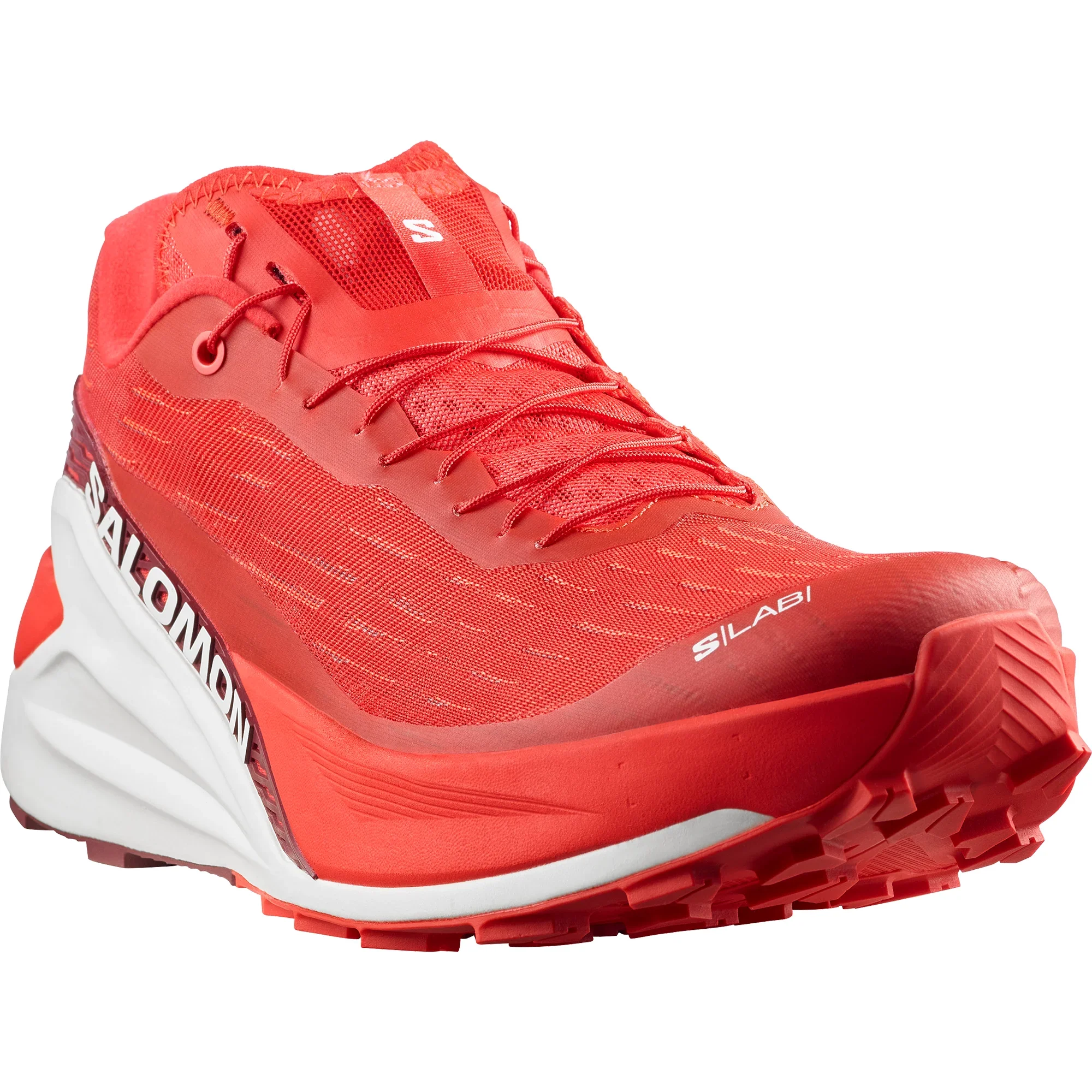 Salomon Unisex S/Lab PULSAR 4 - Fiery Red/Vanilla/Andorra - Trail - SS26 - Image 4