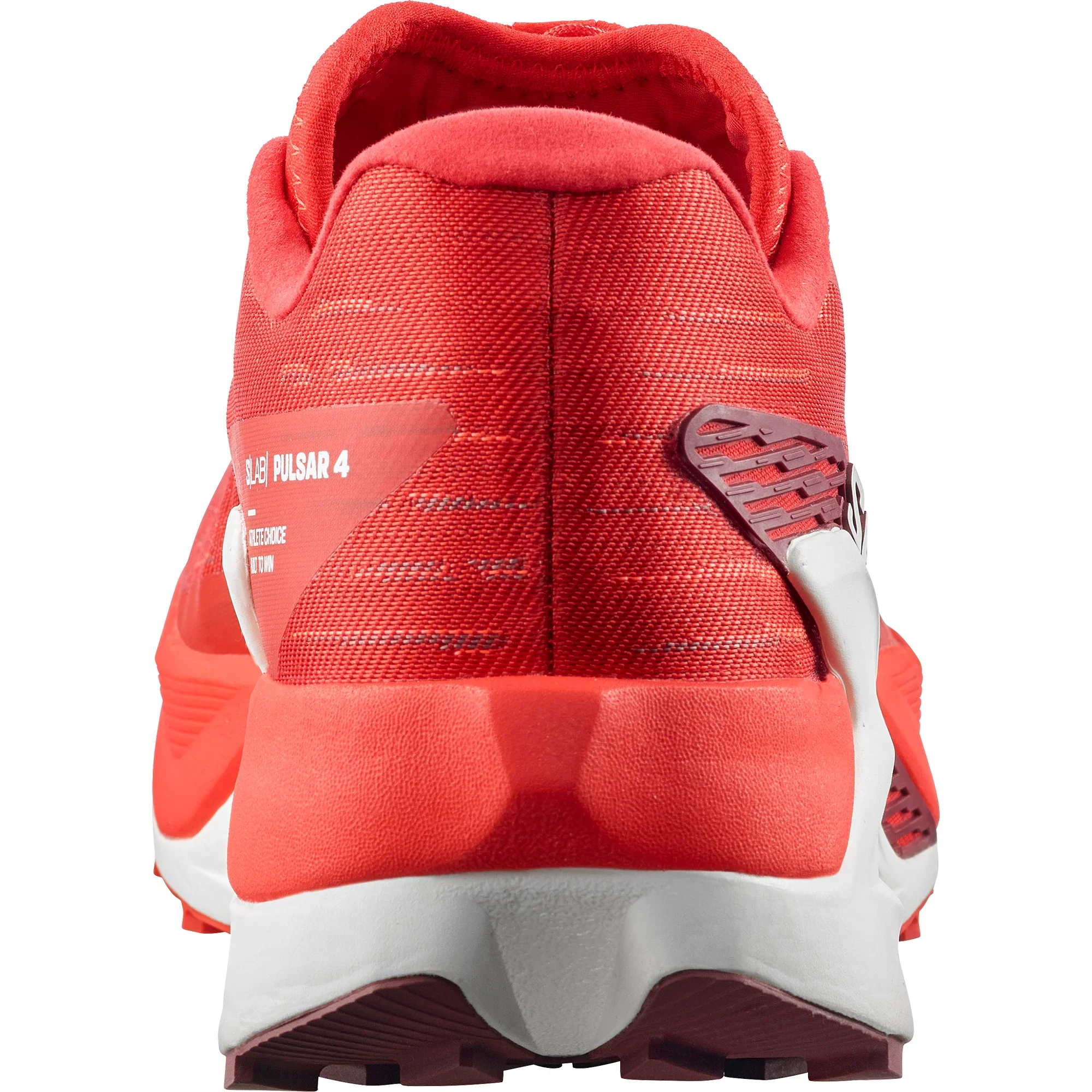 Salomon Unisex S/Lab PULSAR 4 - Fiery Red/Vanilla/Andorra - Trail - SS26 - Image 6